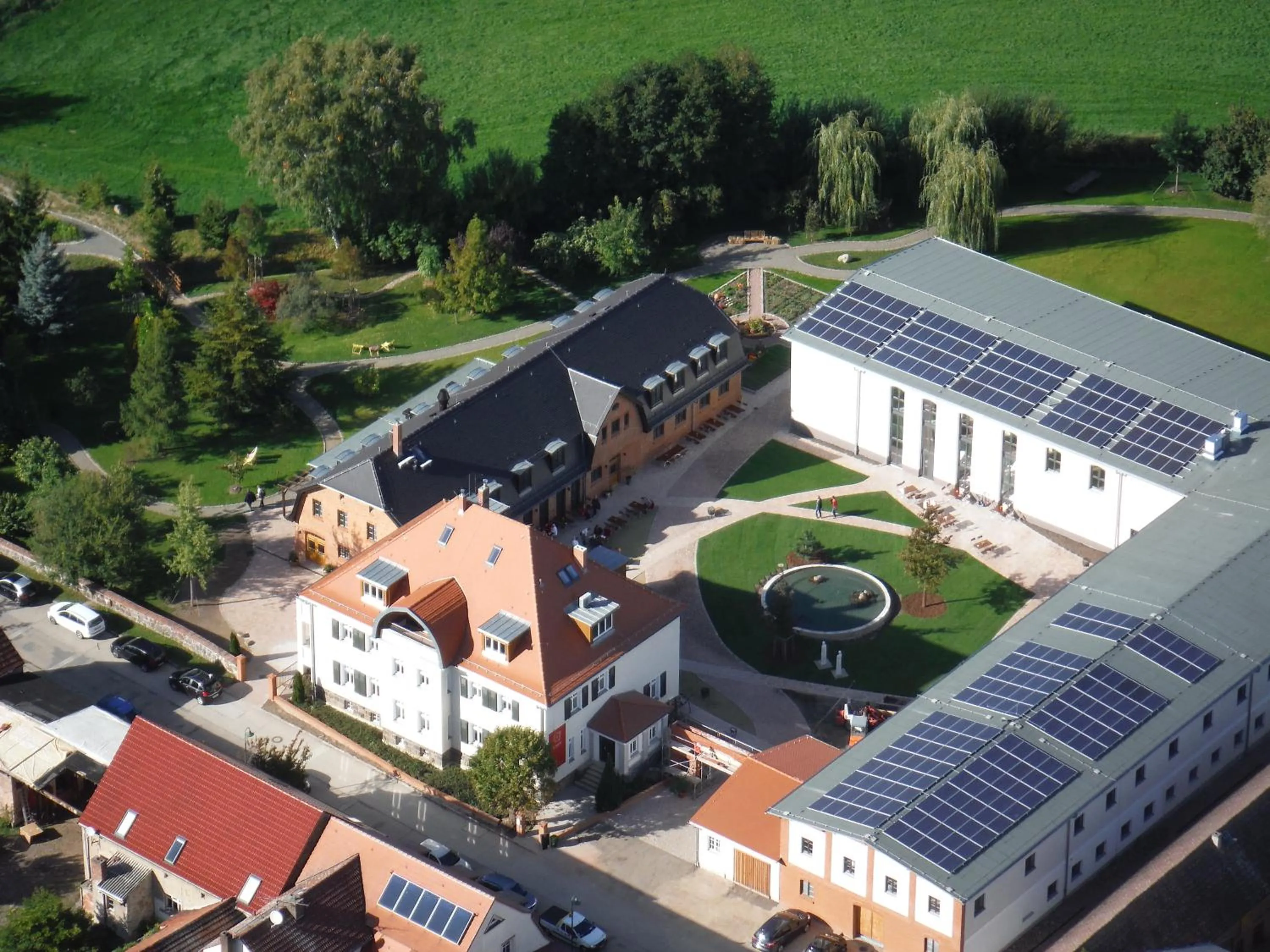 Bird's eye view in Paulinenhof