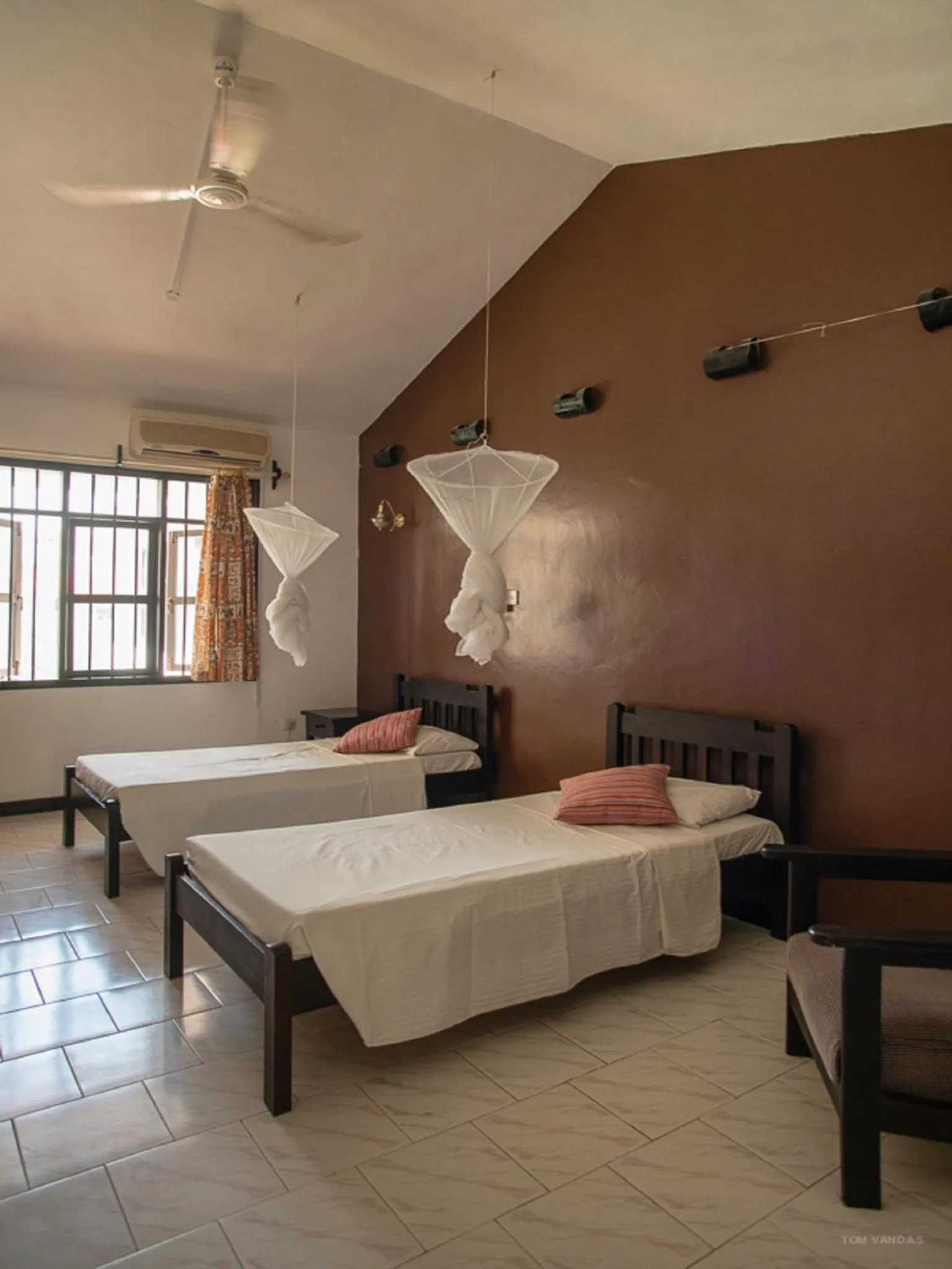 Bedroom, Bed in Bahari Dhow Beach Villas