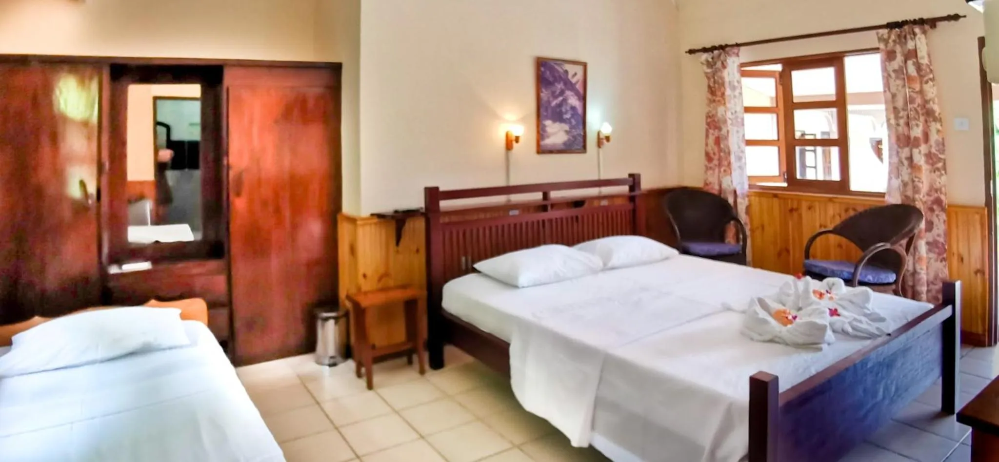 Bed in Bernique Guesthouse