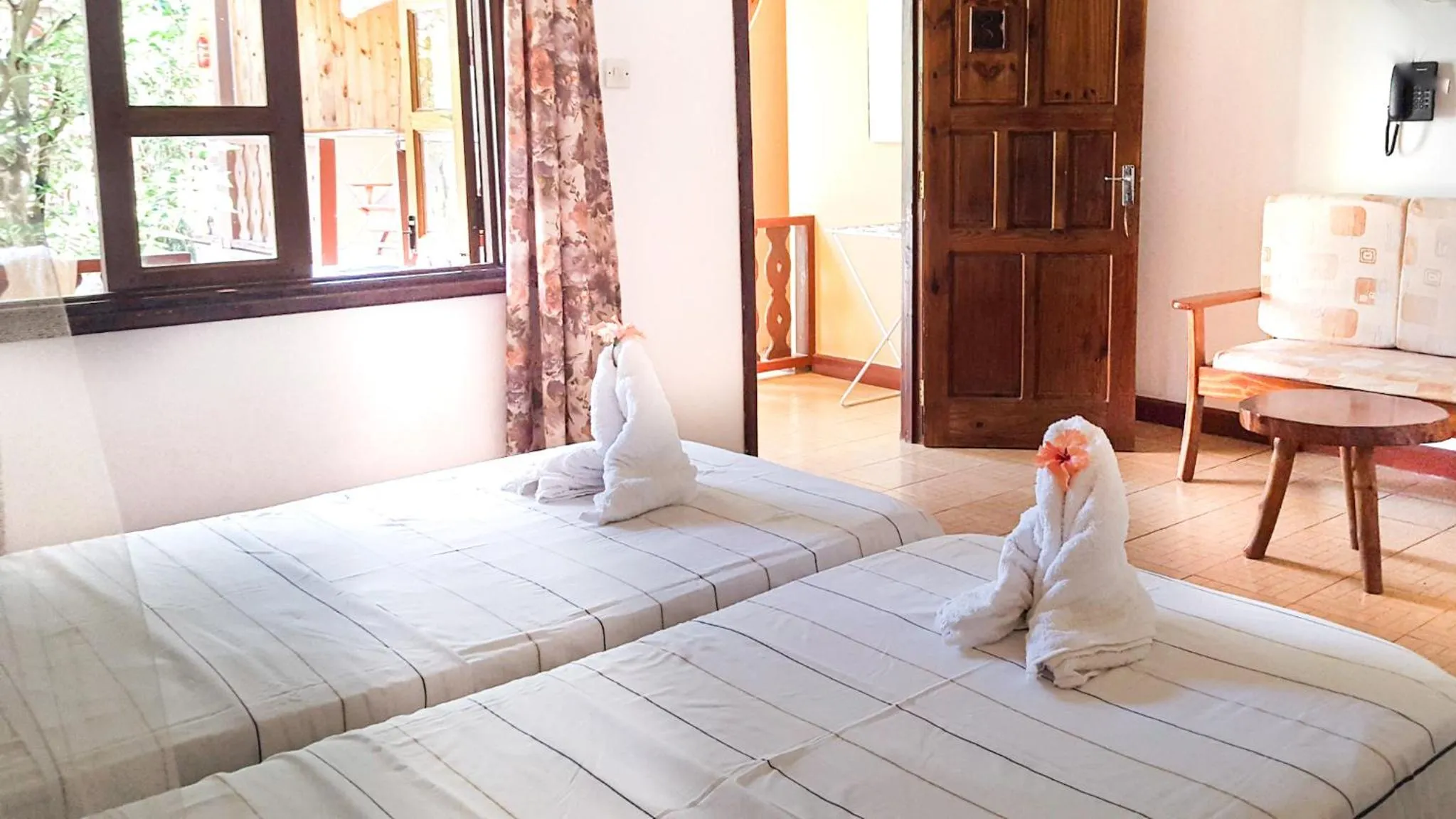 Bed in Bernique Guesthouse