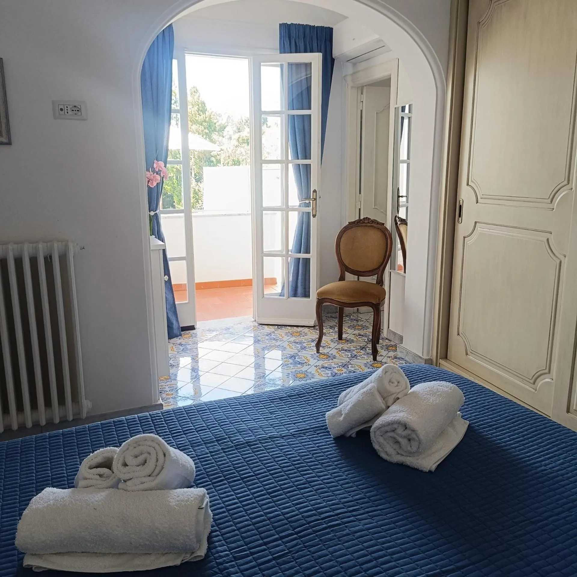 Bed in B&B Villa Cristina