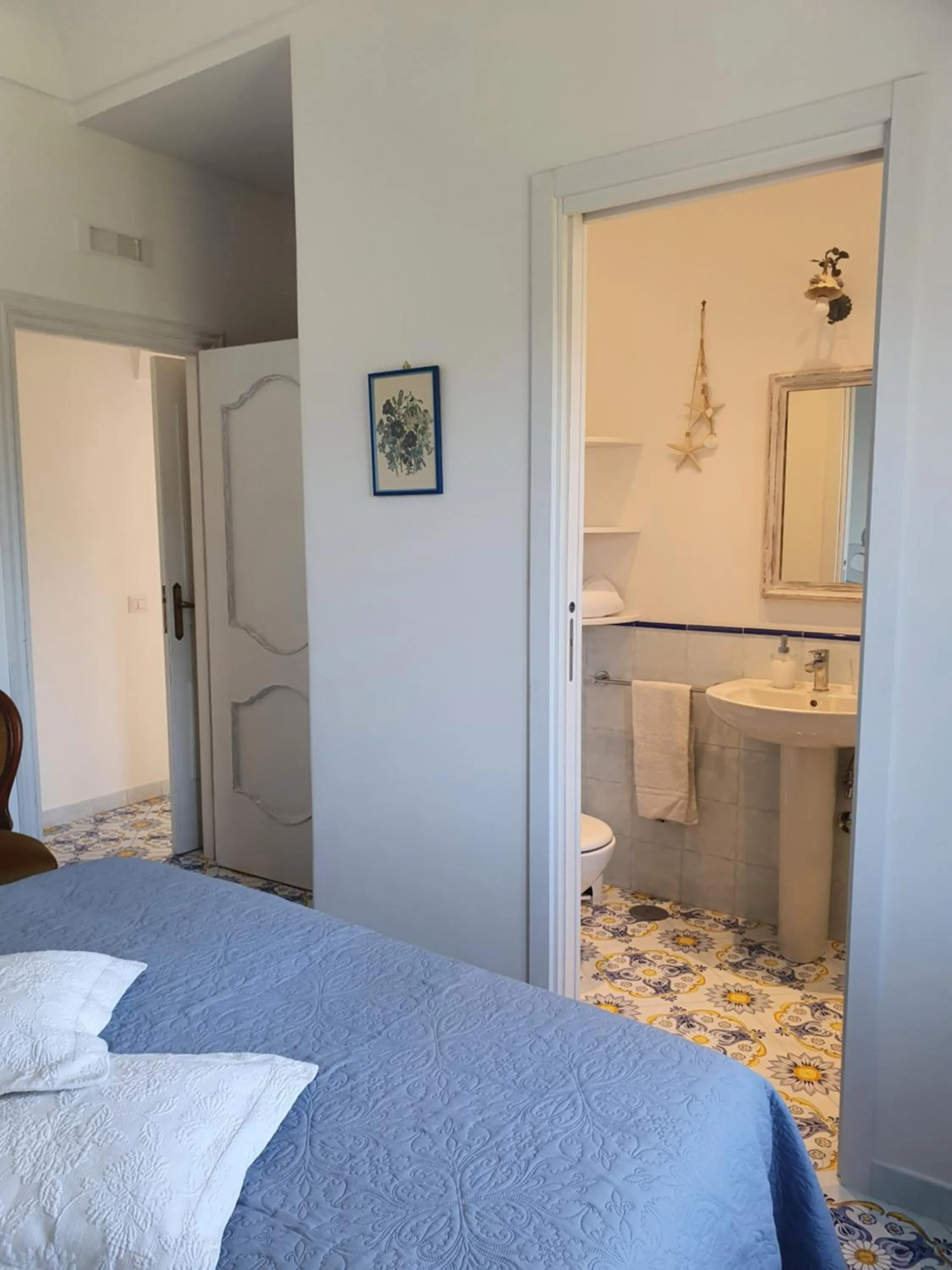 Bed in B&B Villa Cristina