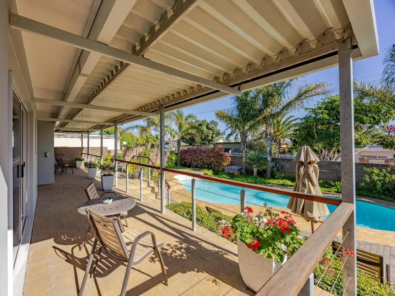 Swimming pool in Hajo's Lodge & Spa
