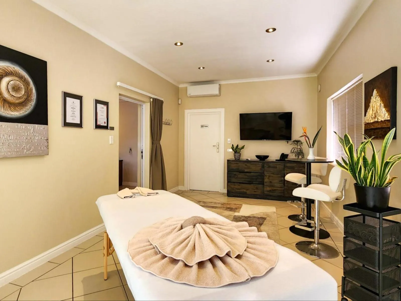 Spa and wellness centre/facilities in Hajo's Lodge & Spa
