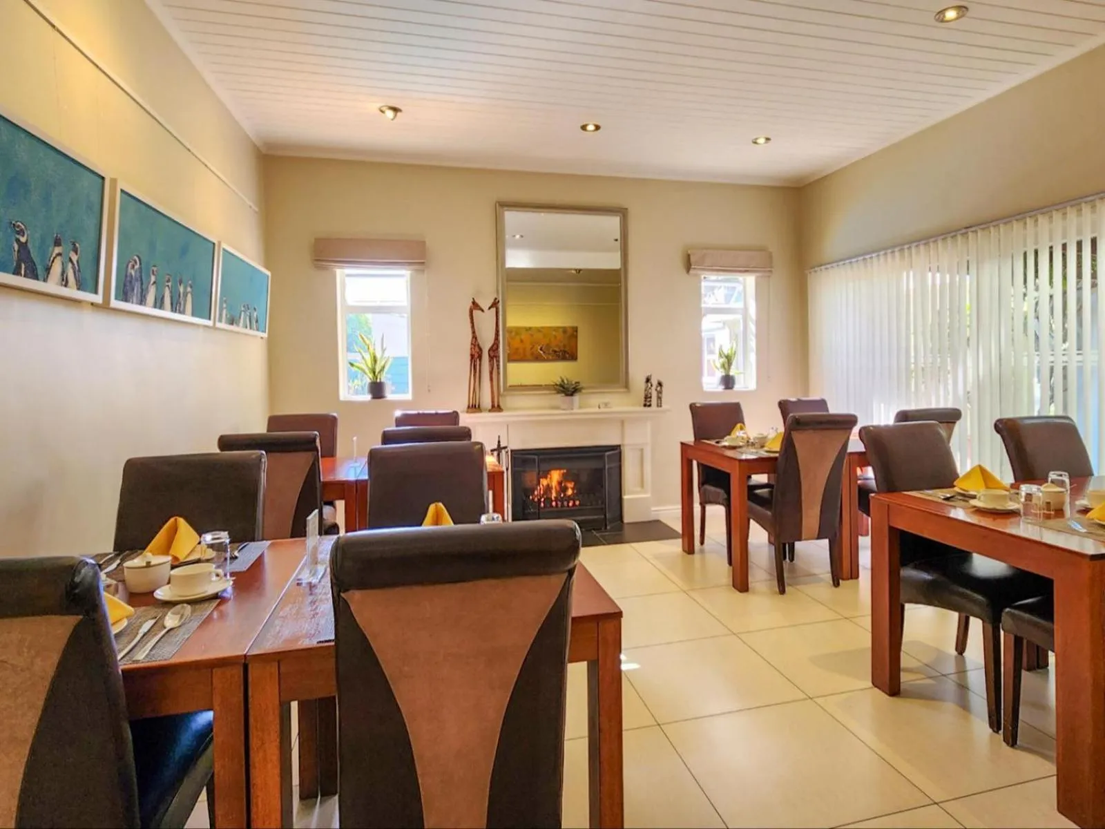 Dining area in Hajo's Lodge & Spa