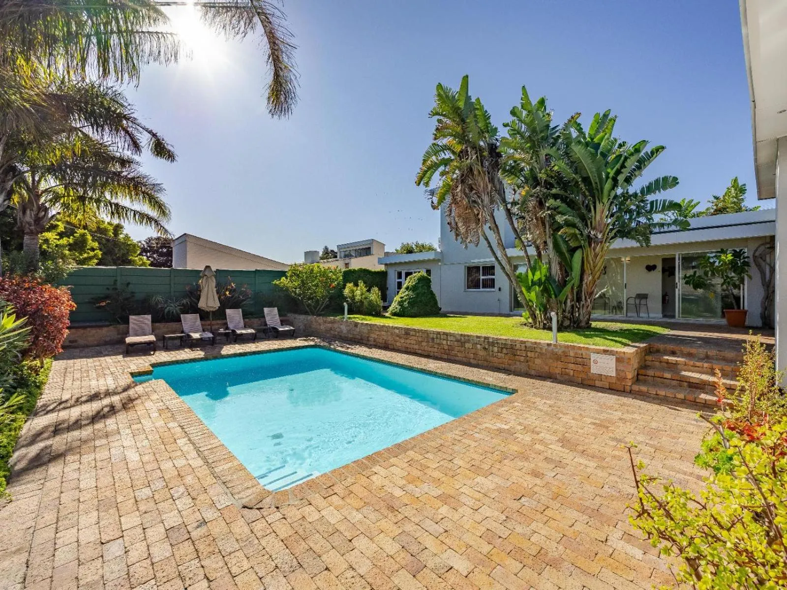 Garden in Hajo's Lodge & Spa