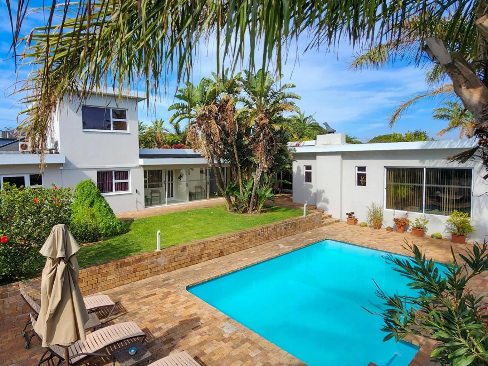 Garden in Hajo's Lodge & Spa