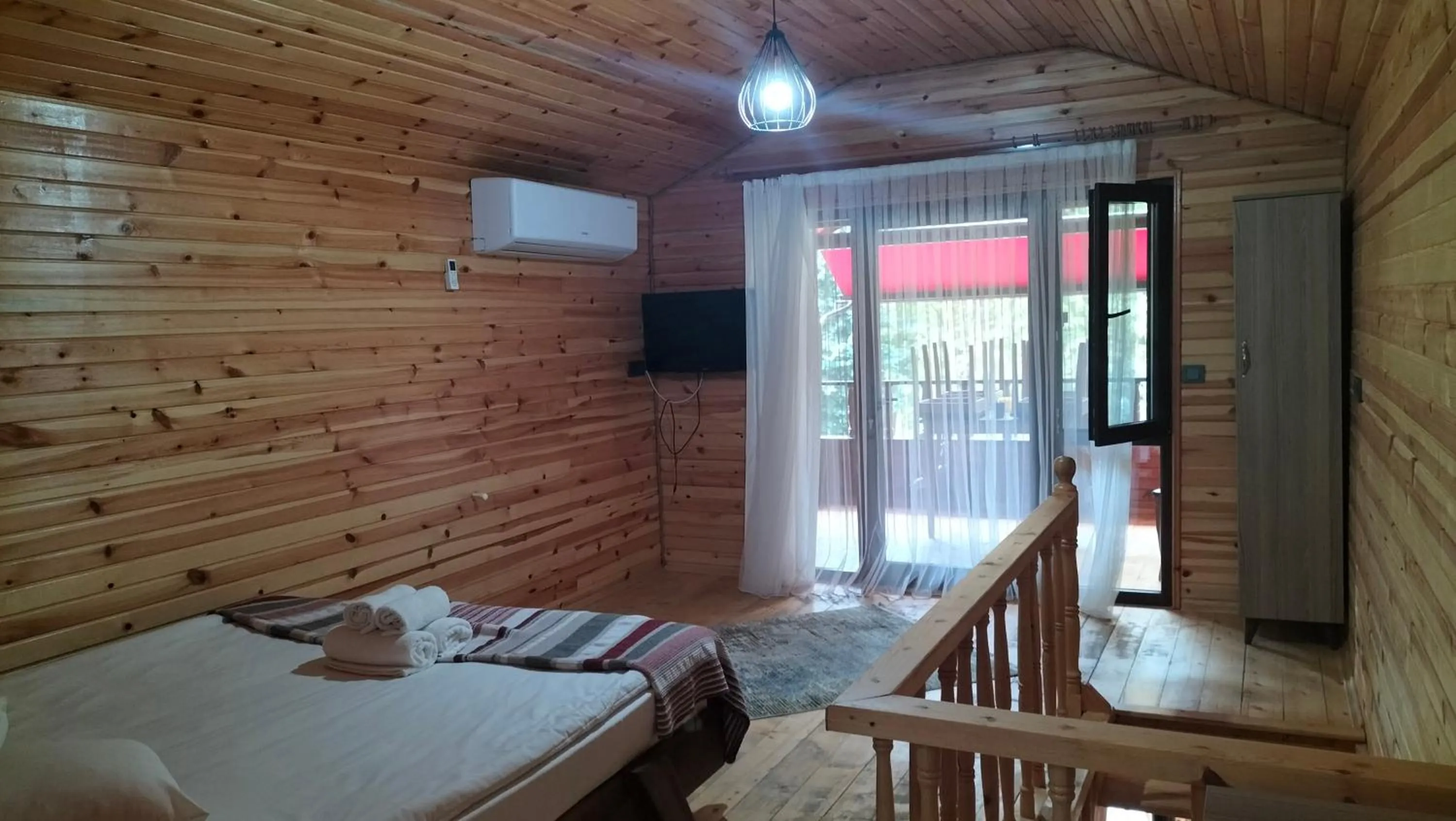 Bed in Sapanca Gönül Sofram Hotel & Bungalow & Villas