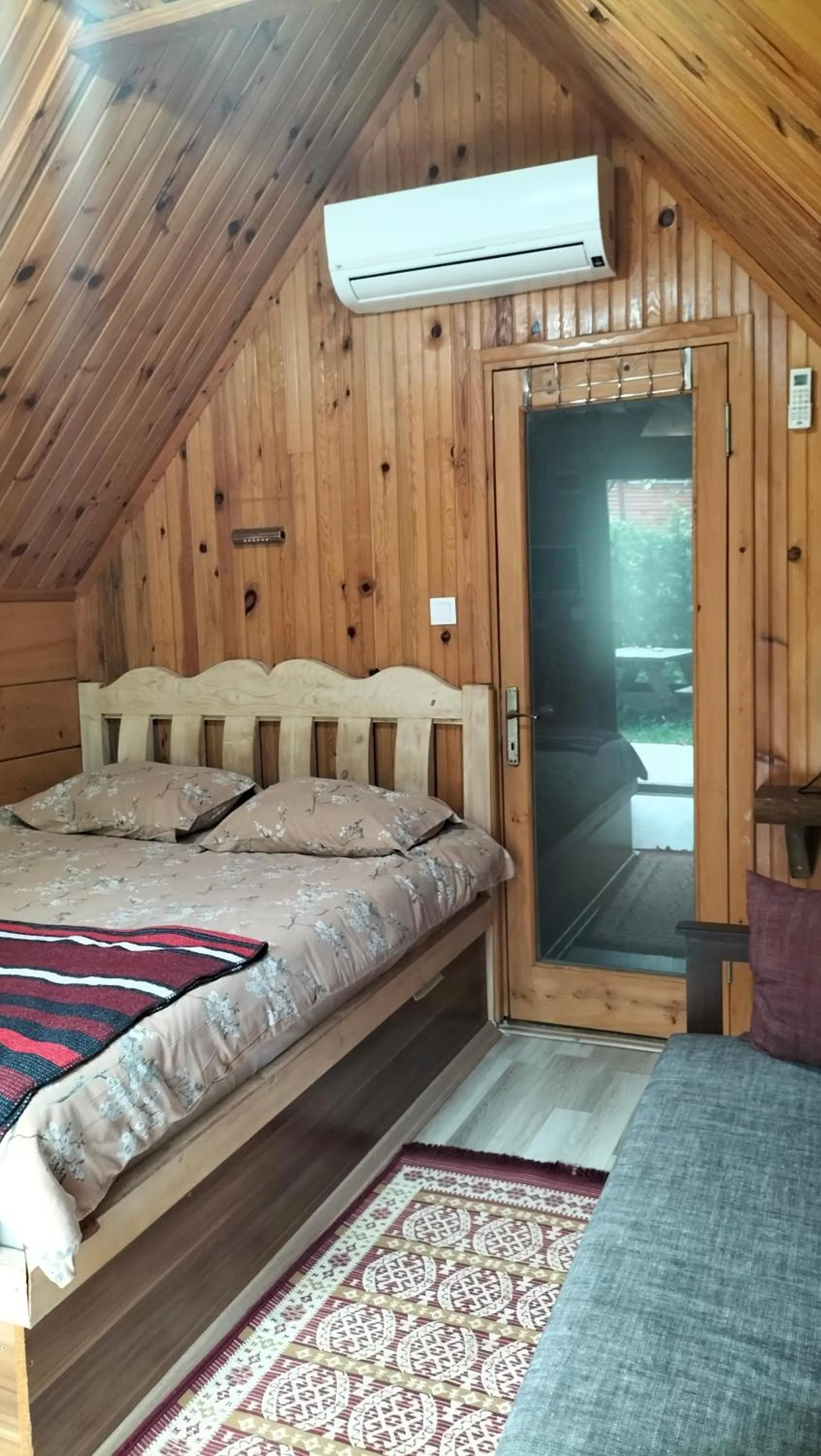 Bed in Sapanca Gönül Sofram Hotel & Bungalow & Villas