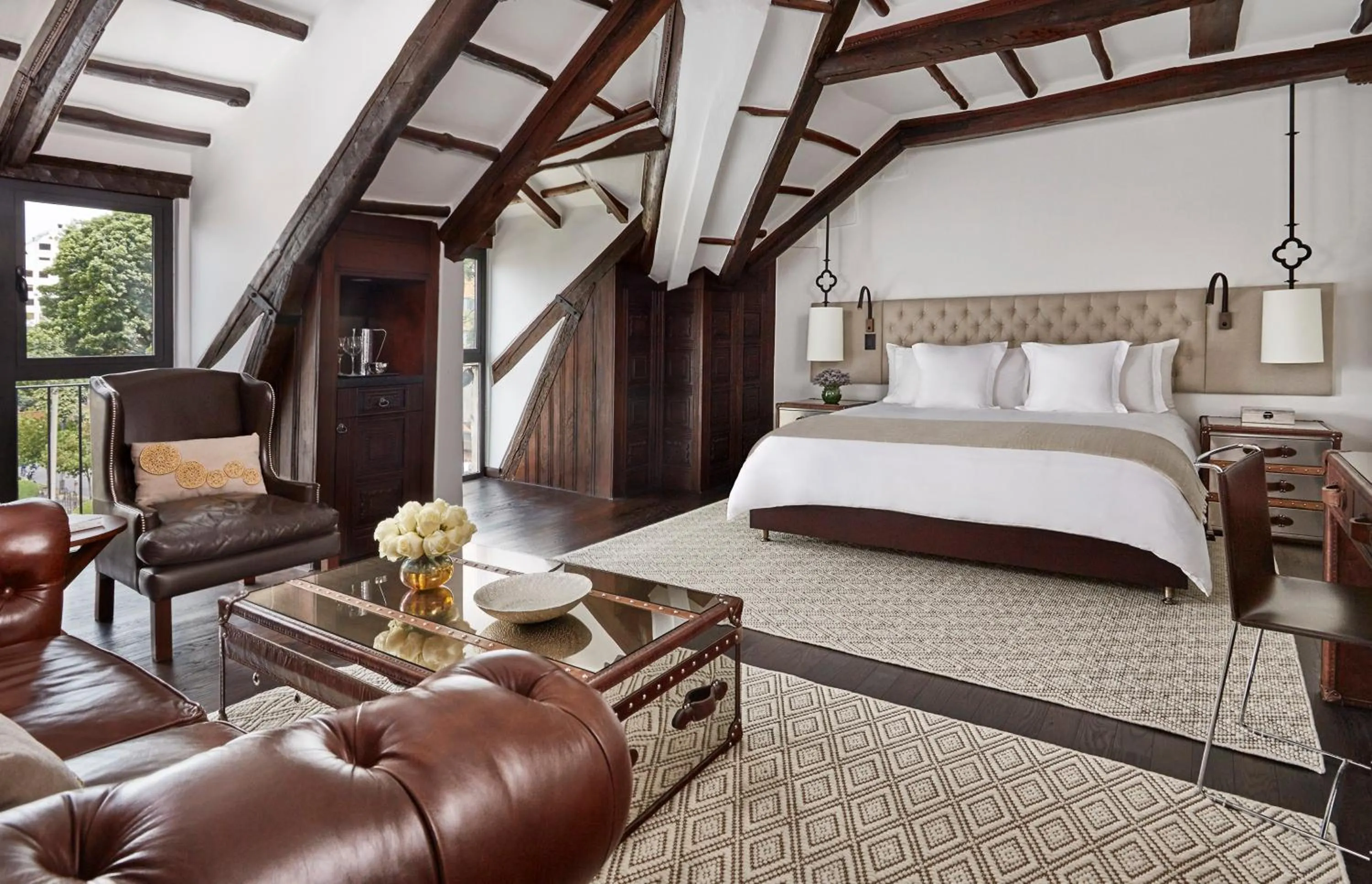 Photo of the whole room, Bed in Four Seasons Hotel Casa Medina Bogota