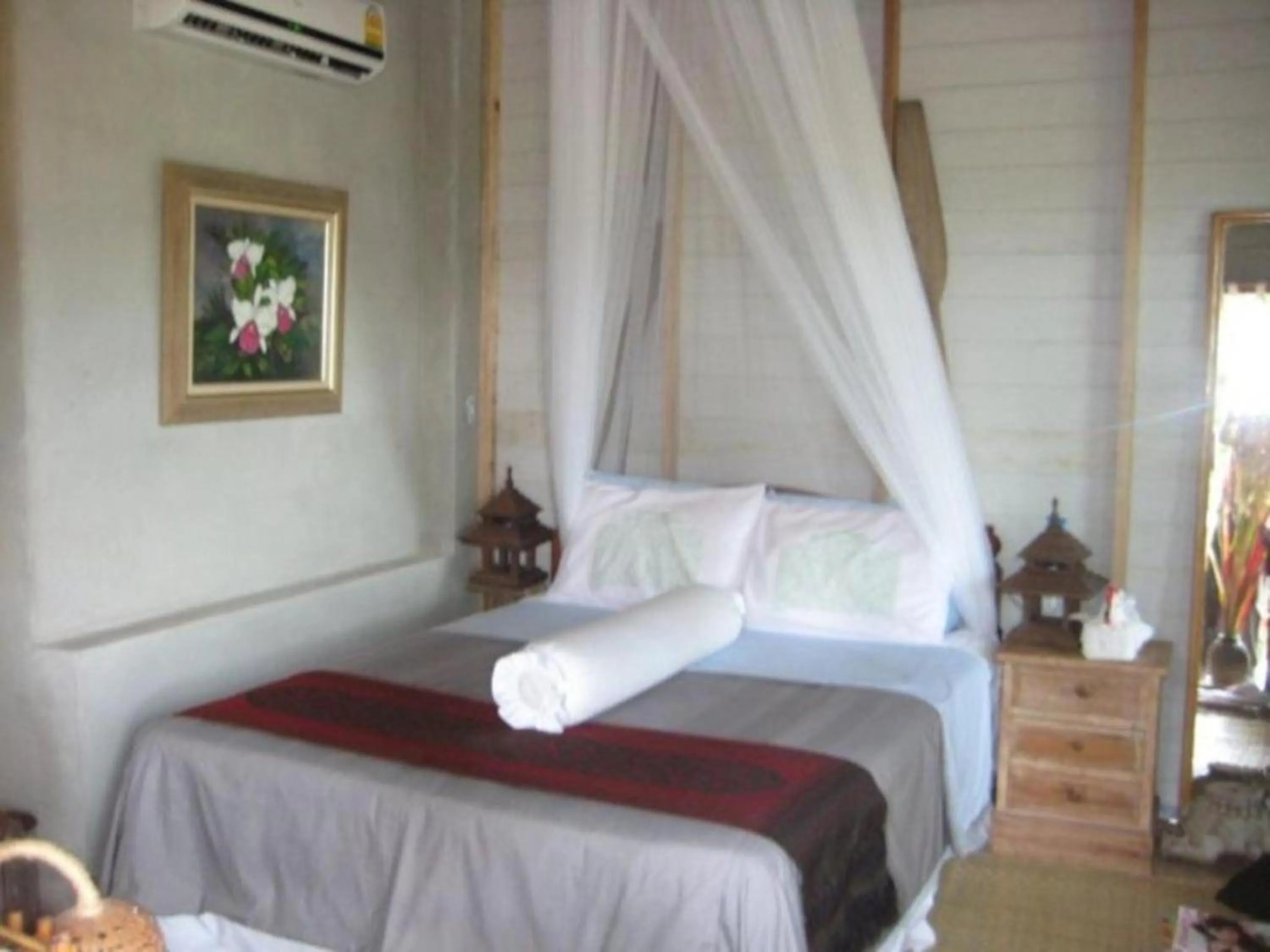 Bed in Lanlay Home Stay Krabi