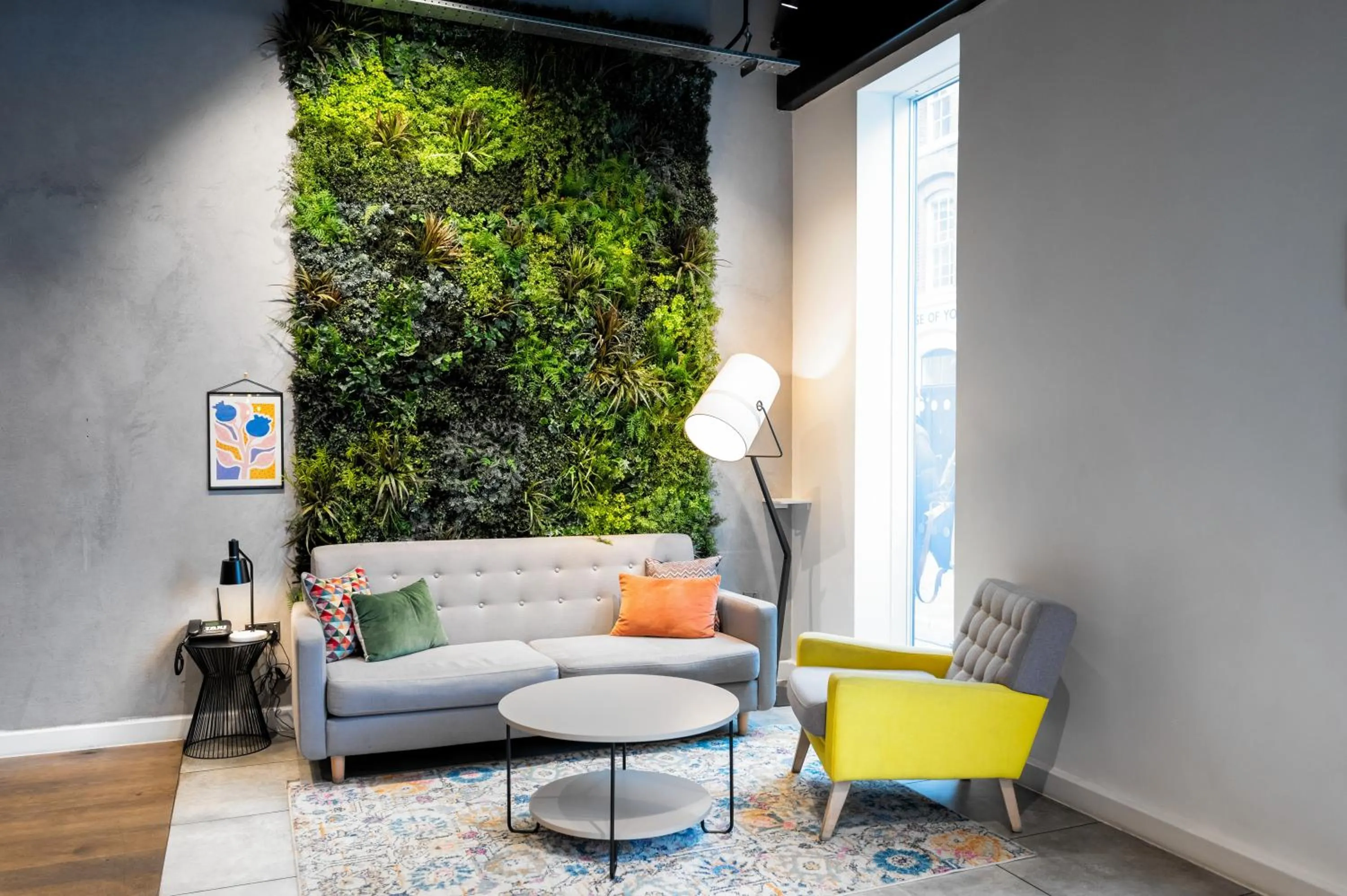 Seating area in Staycity Aparthotels Birmingham City Centre