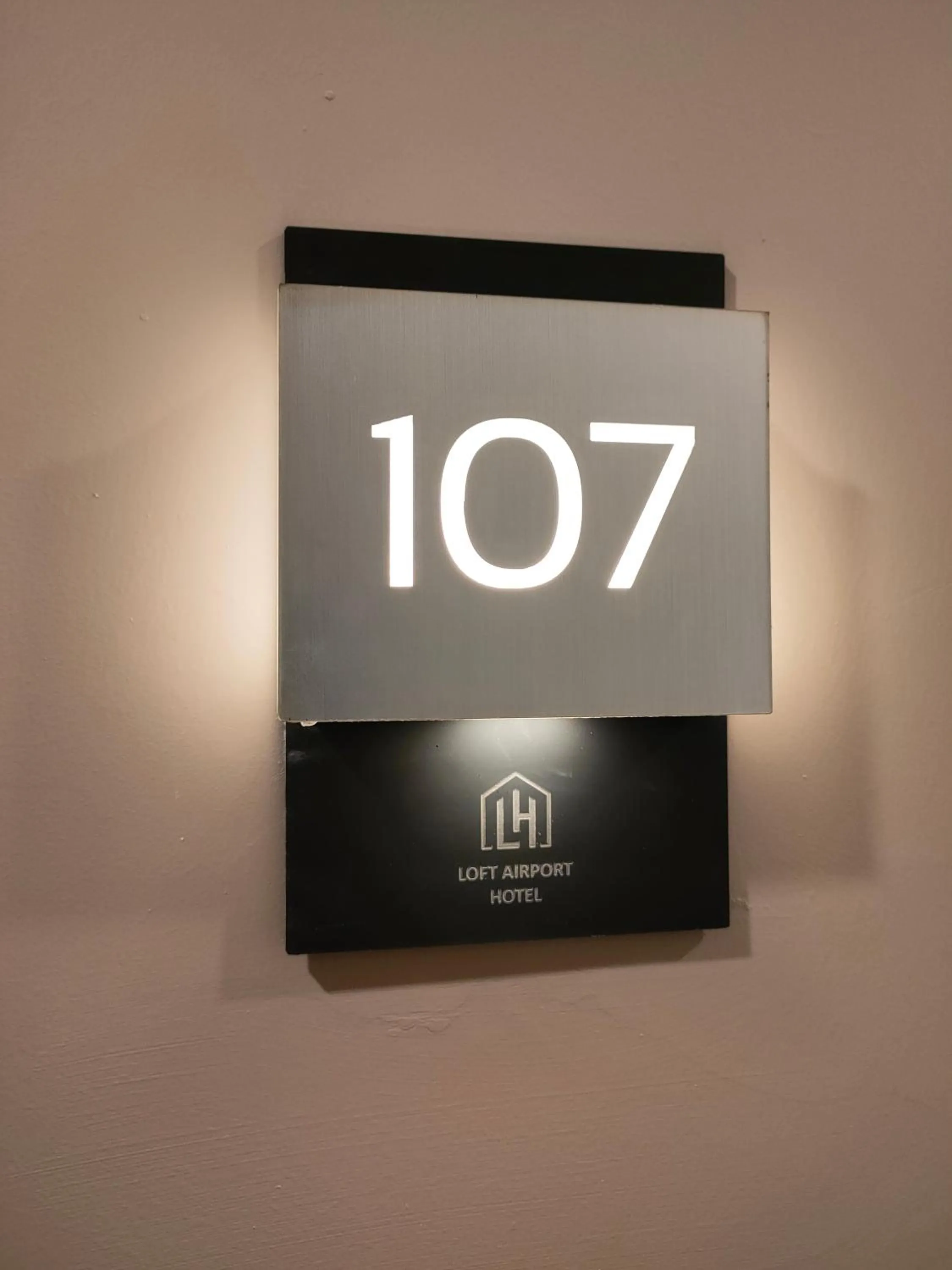 Property logo or sign in Loft Airport Hotel