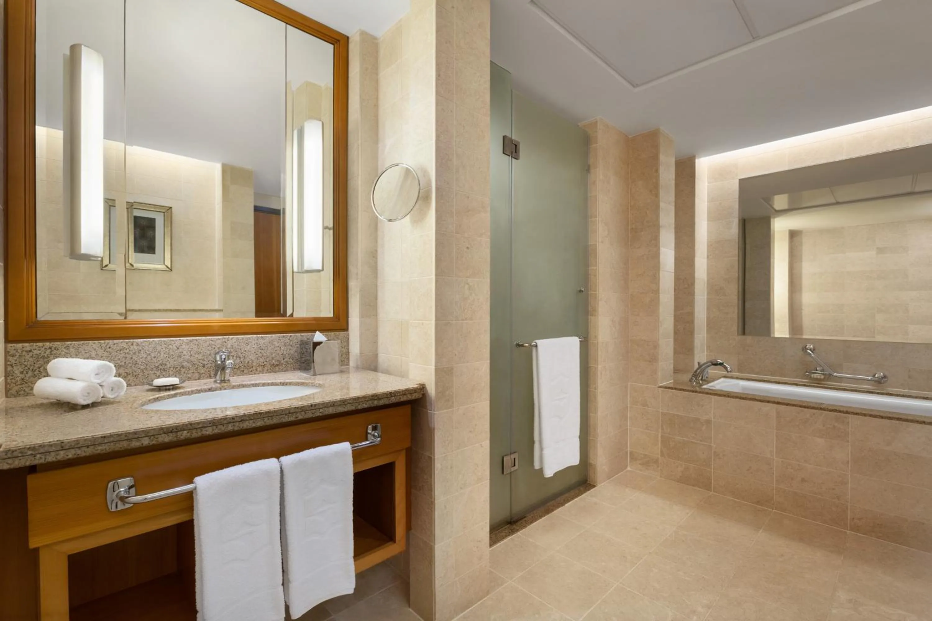Bathroom in DoubleTree By Hilton Muscat Al Waha