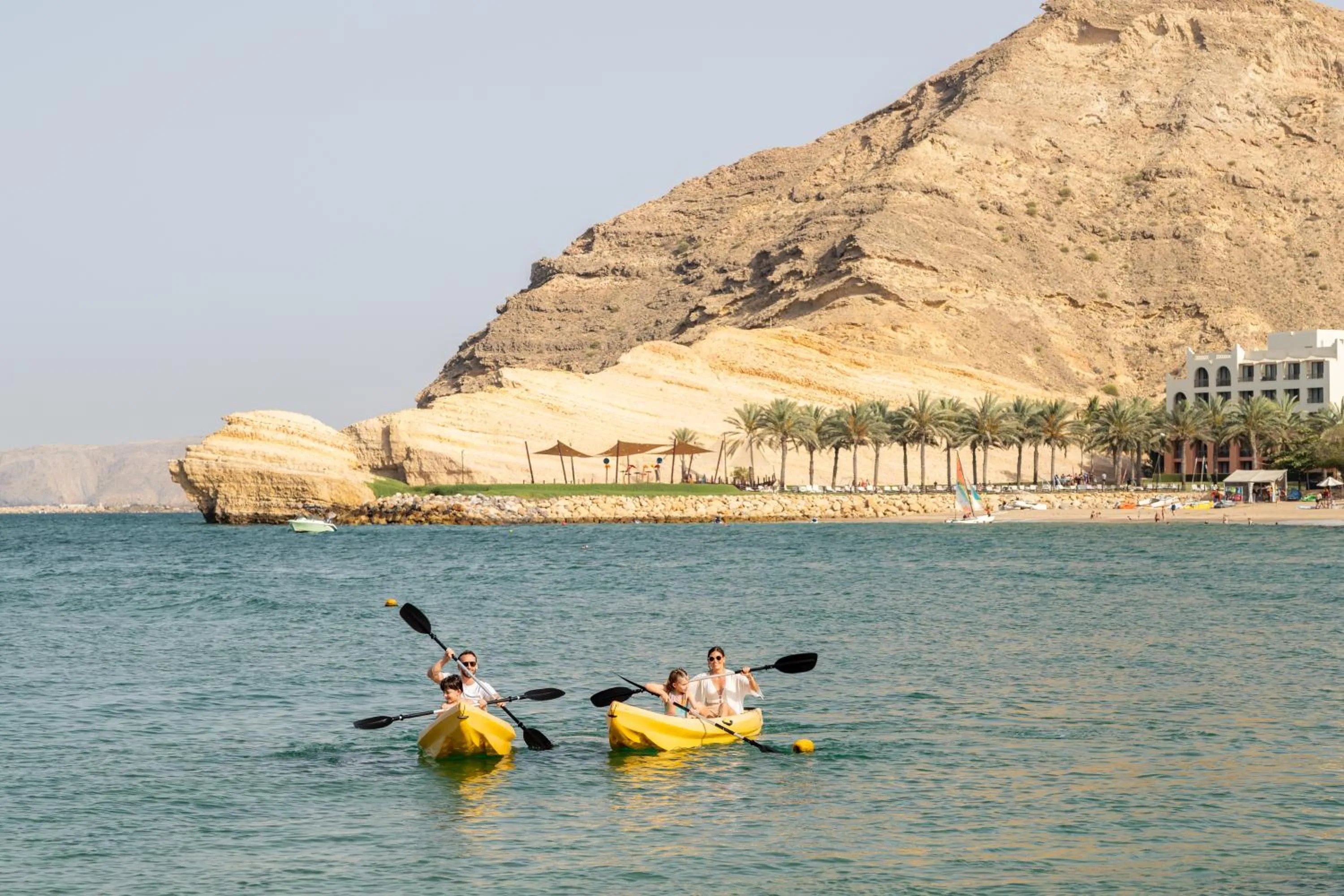 Beach in DoubleTree By Hilton Muscat Al Waha