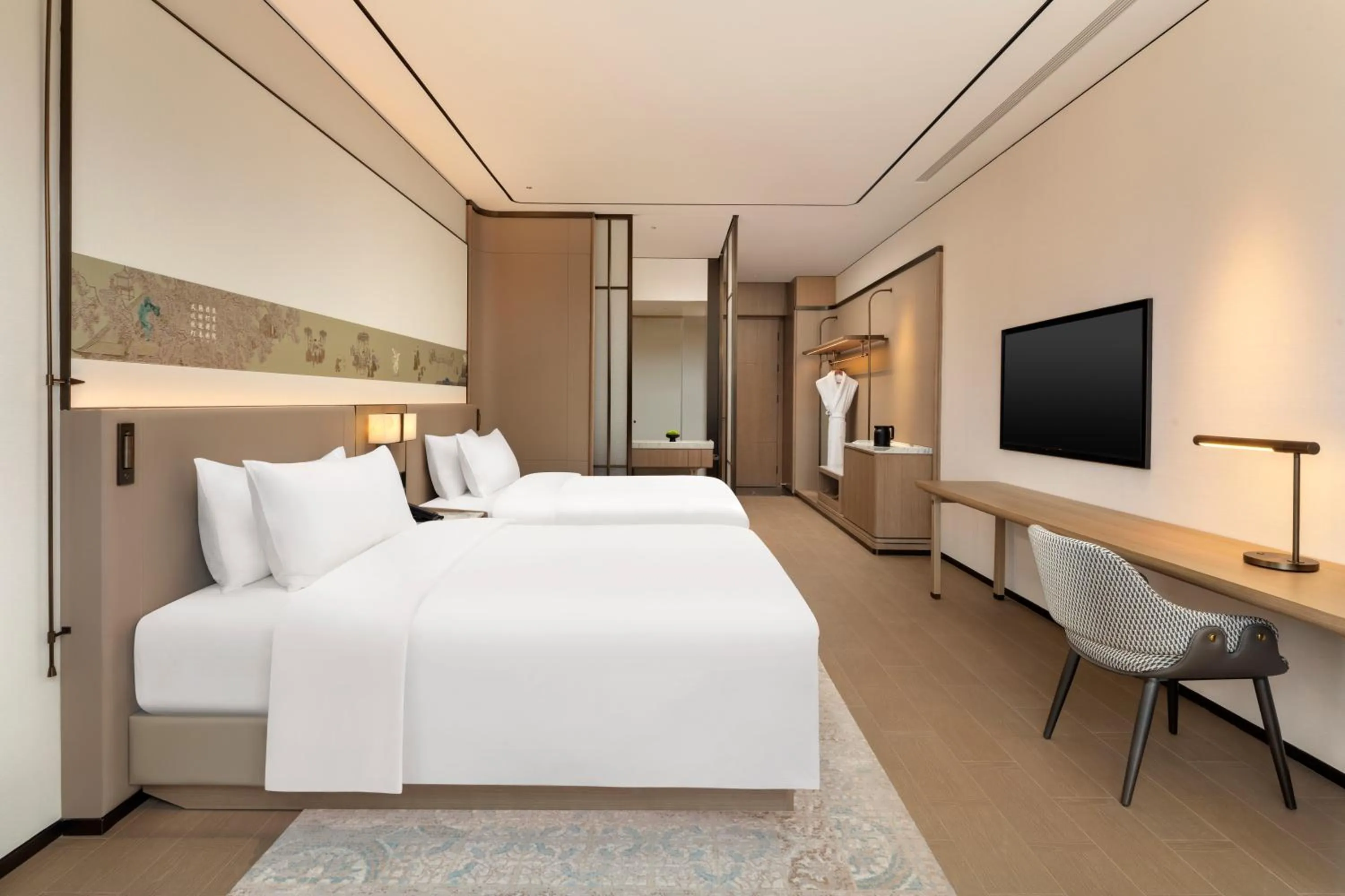 Bed in Doubletree By Hilton Zigong