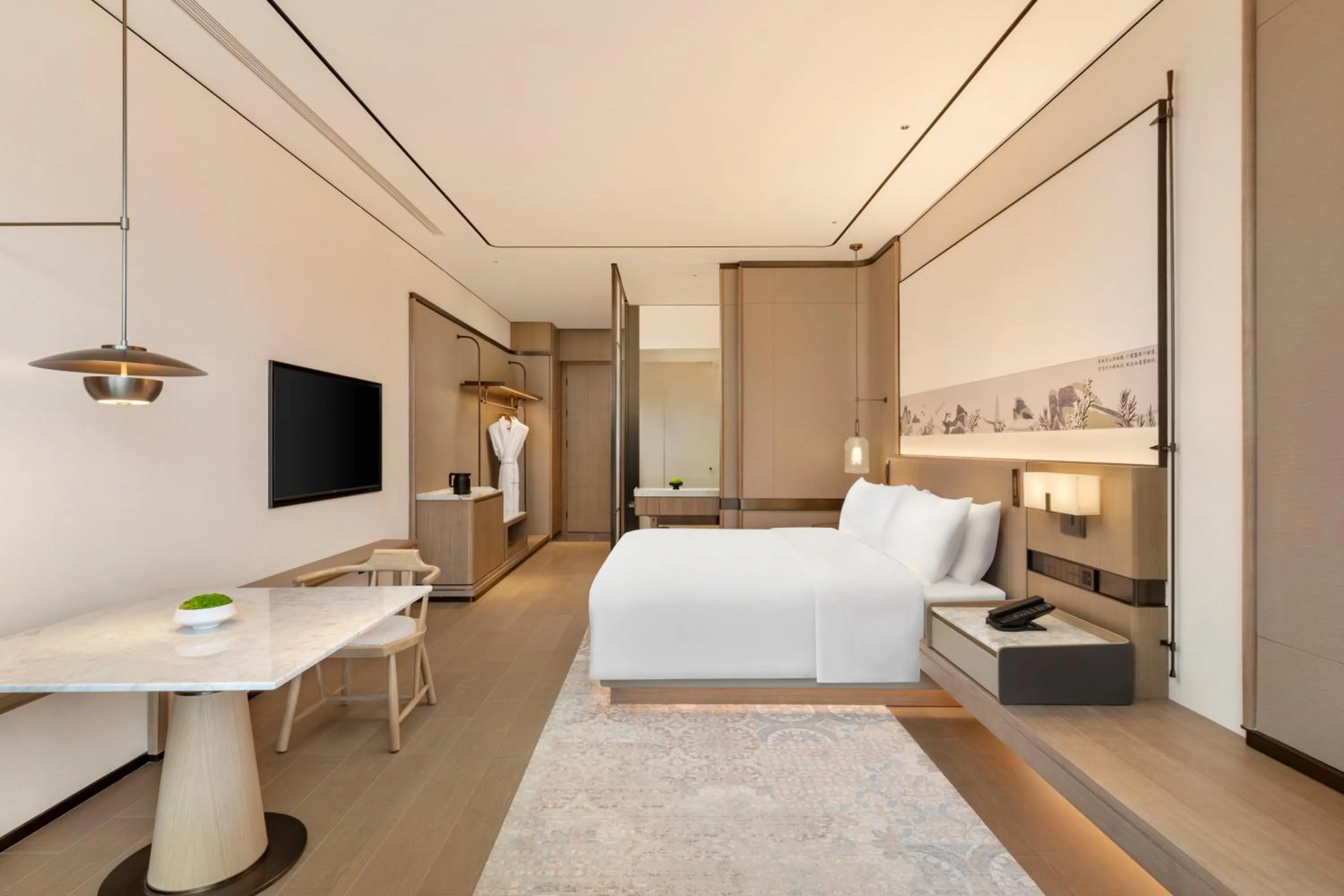 Bedroom, Bed in Doubletree By Hilton Zigong