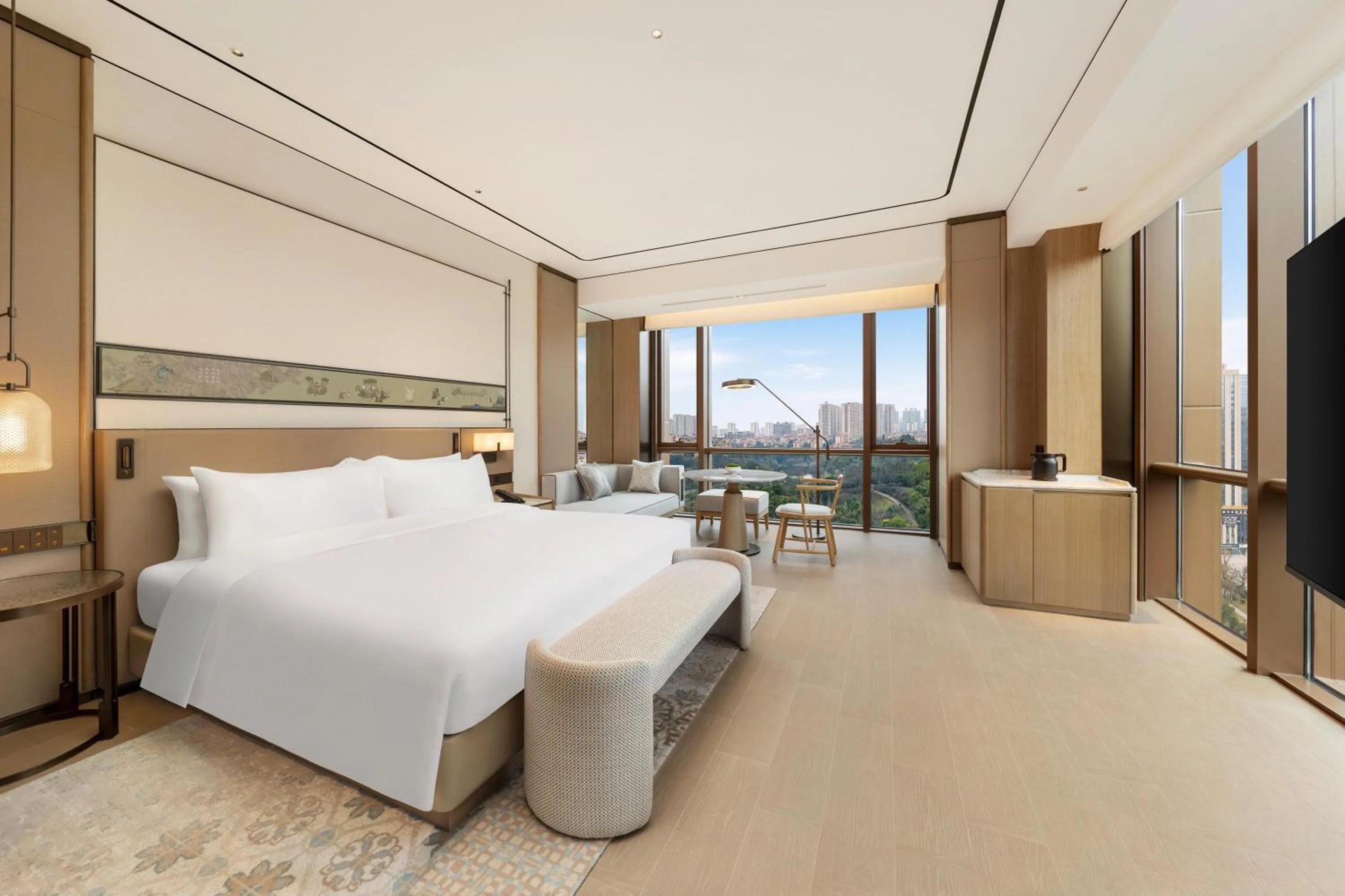 Bed in Doubletree By Hilton Zigong