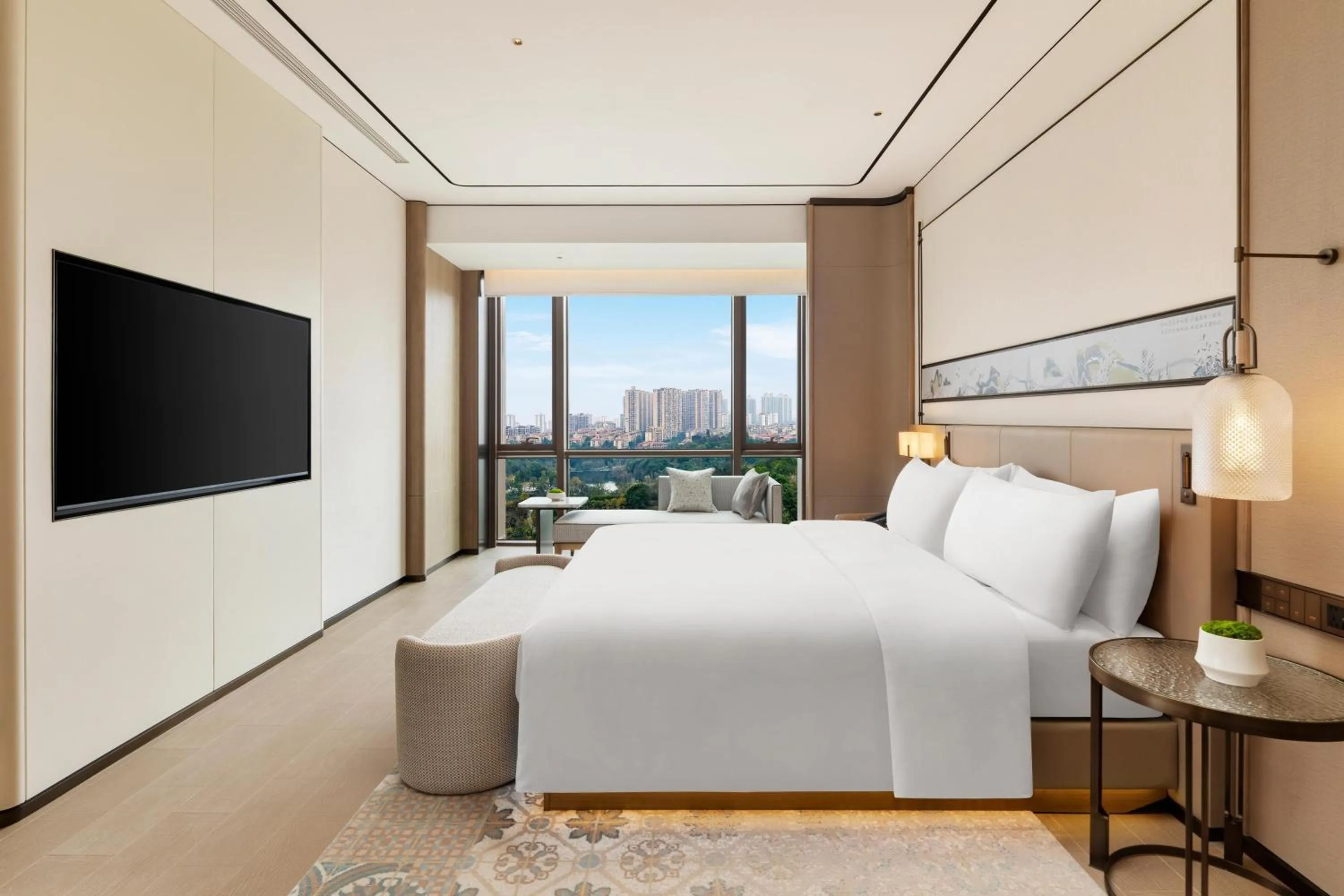 Bed in Doubletree By Hilton Zigong