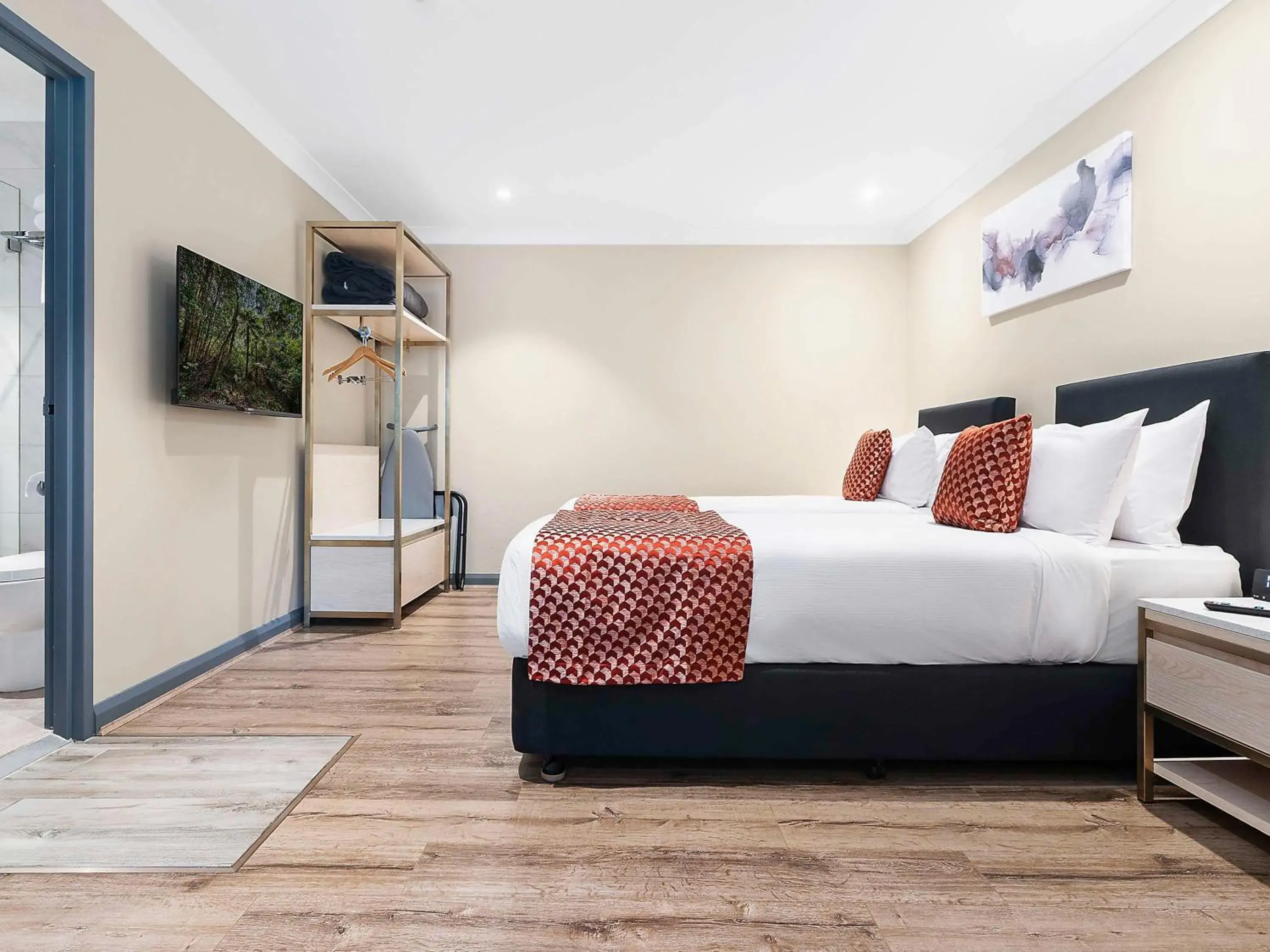 Family Standard Room with One King and One Queen Beds in BreakFree on Broadway Sydney, an Accor Hotel Family Standard Room with One King and One Queen Beds in BreakFree on Broadway Sydney, an Accor Hotel