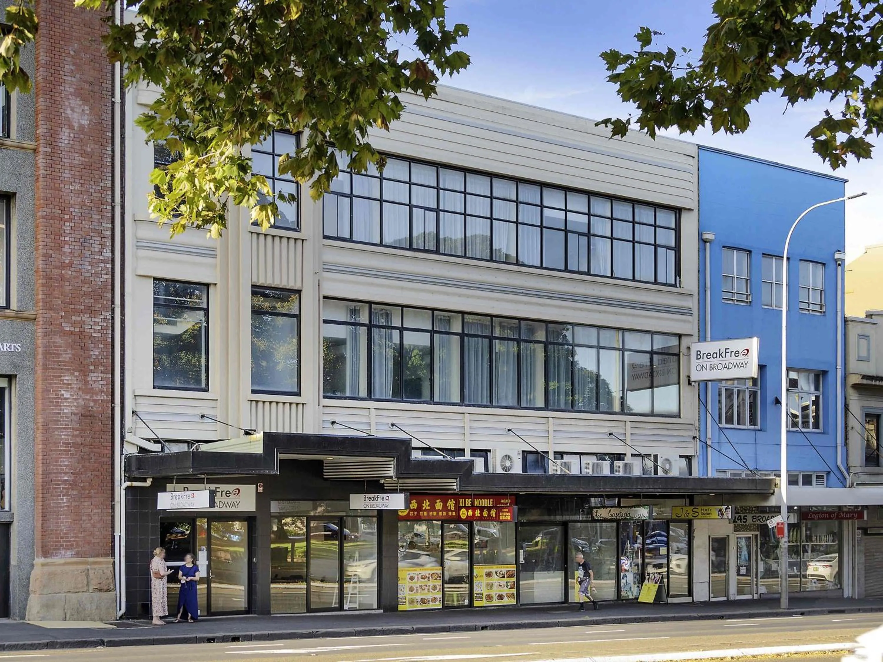 Property building in BreakFree on Broadway Sydney, an Accor Hotel