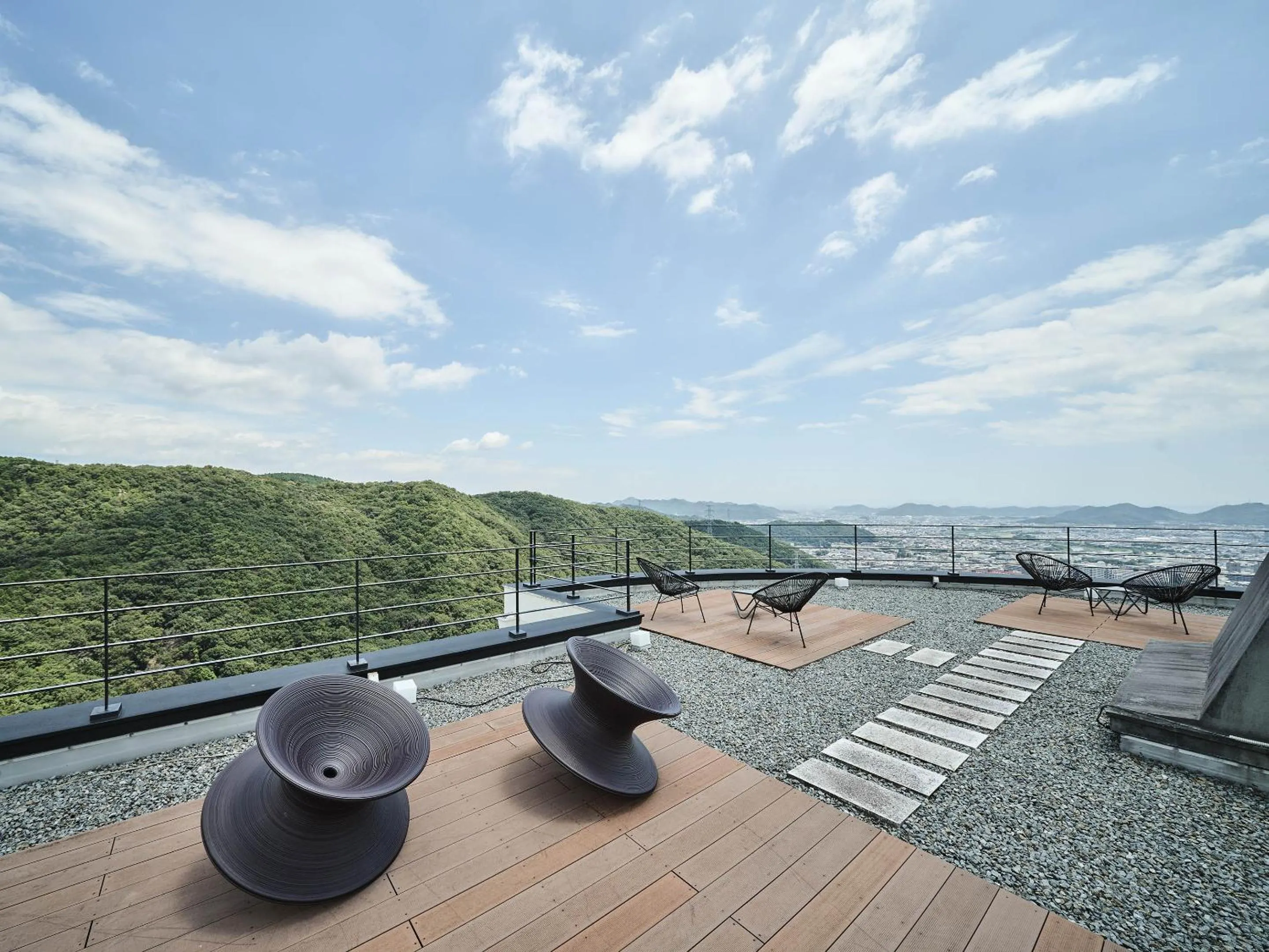 Balcony/Terrace in Setre Highland Villa Himeji