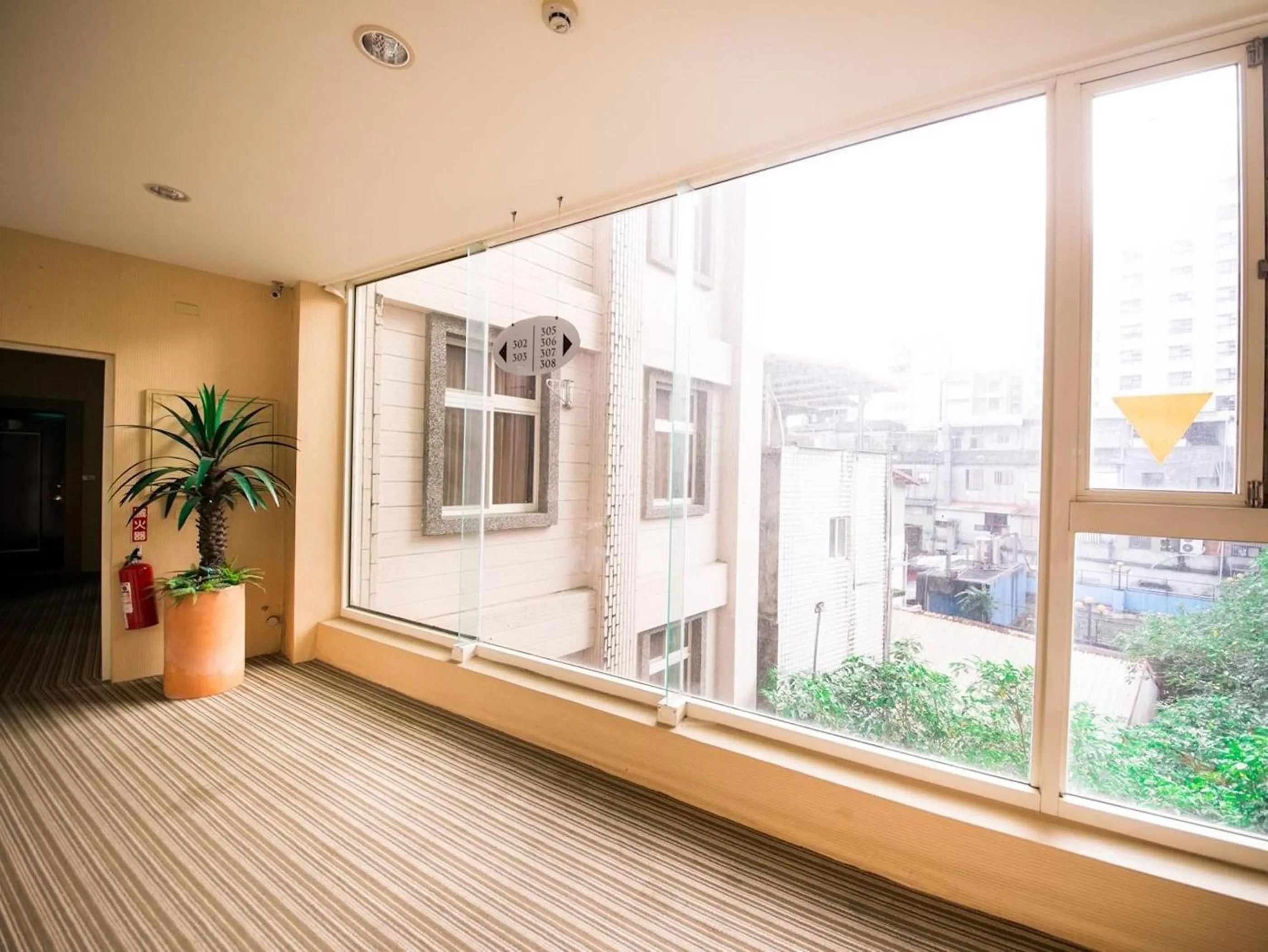 City view in AOIKE Hot Spring Hotel