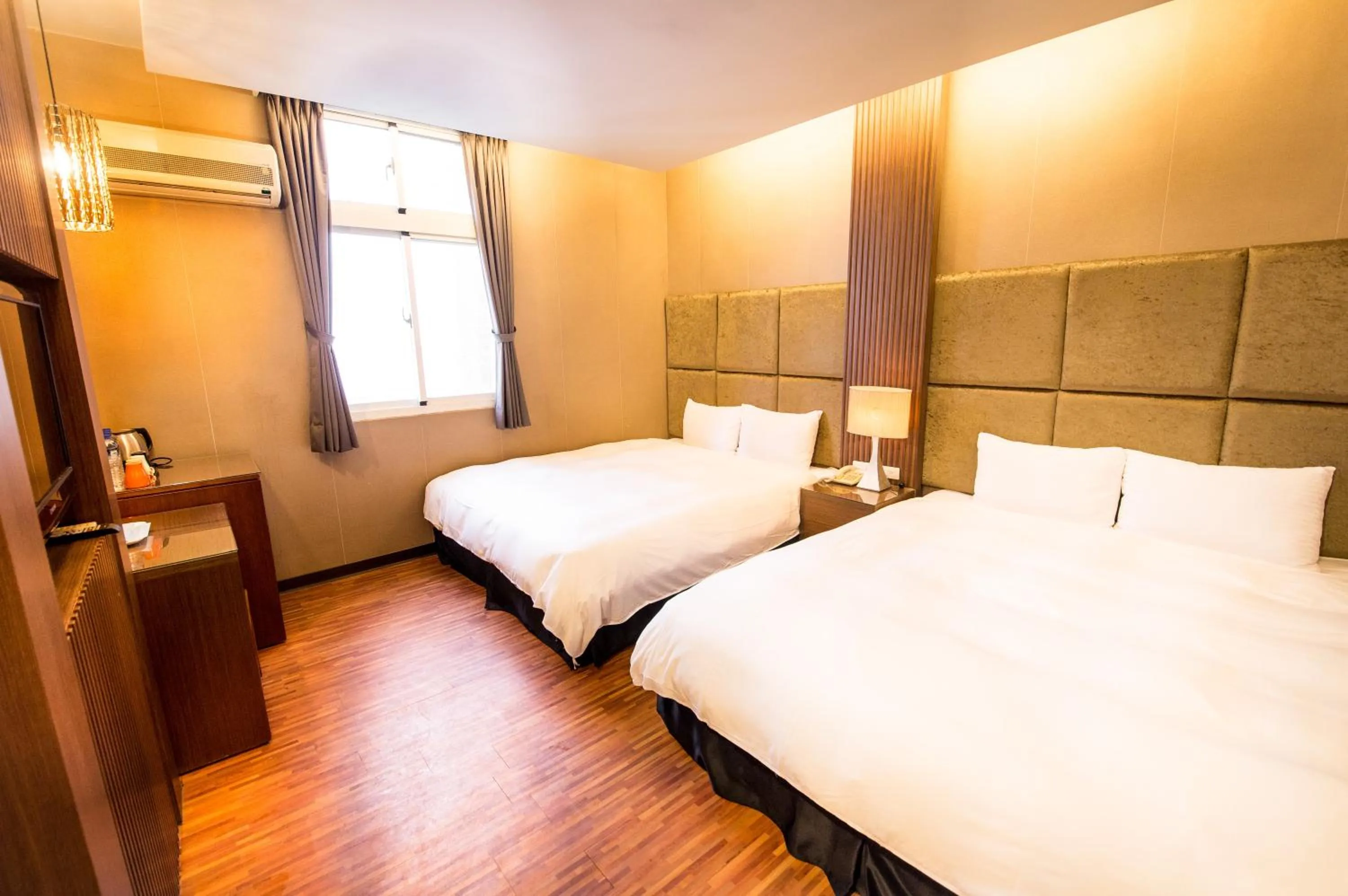 Photo of the whole room, Bed in AOIKE Hot Spring Hotel