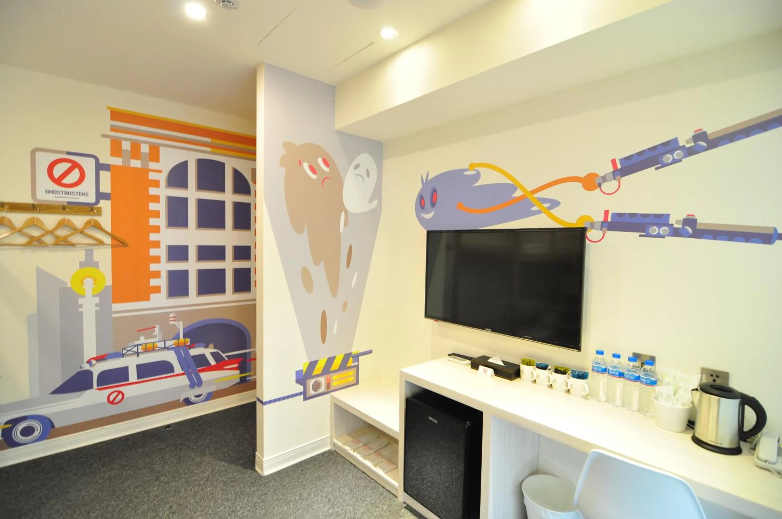 TV and multimedia in Taichung Box Design Hotels