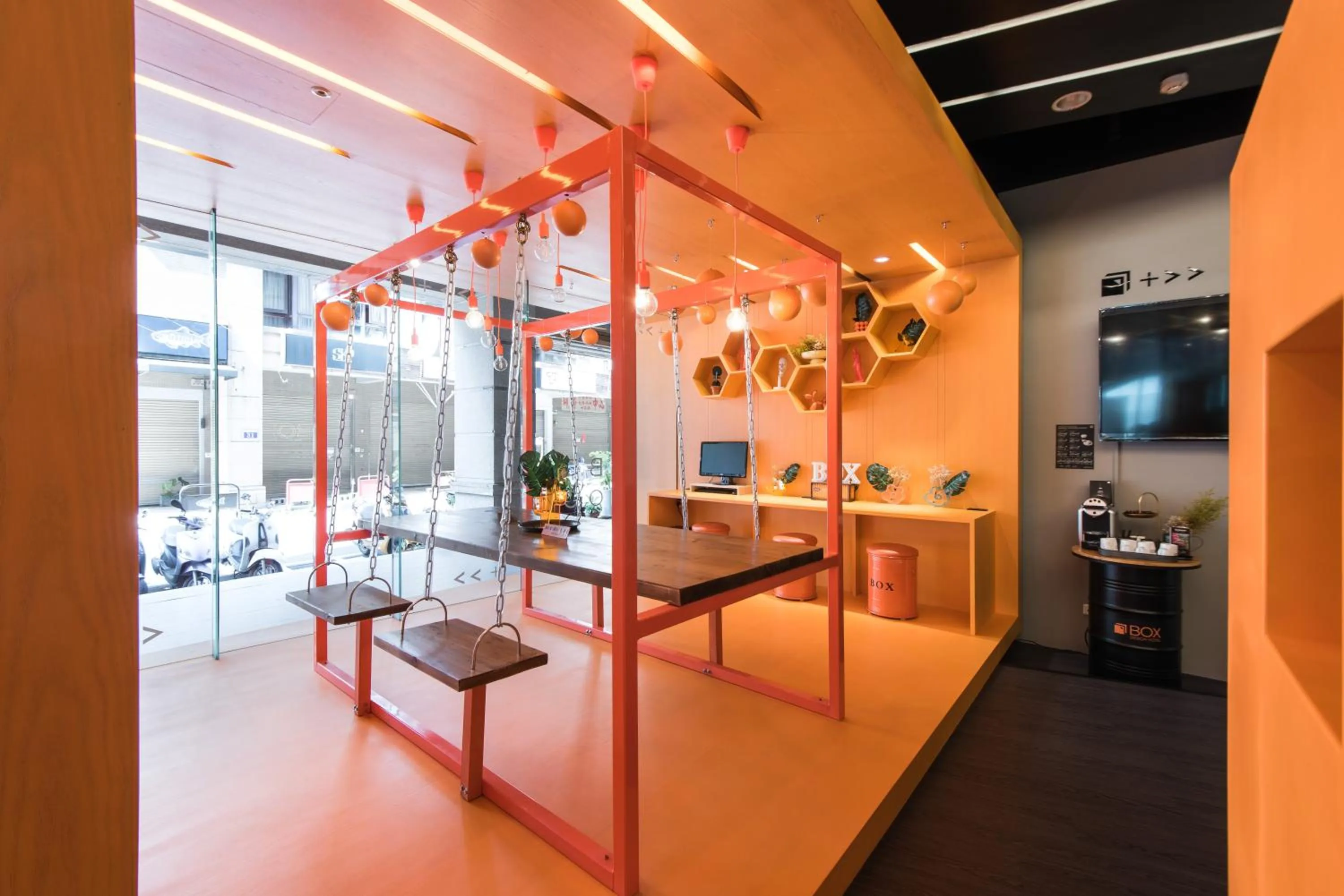 Lobby or reception in Taichung Box Design Hotels