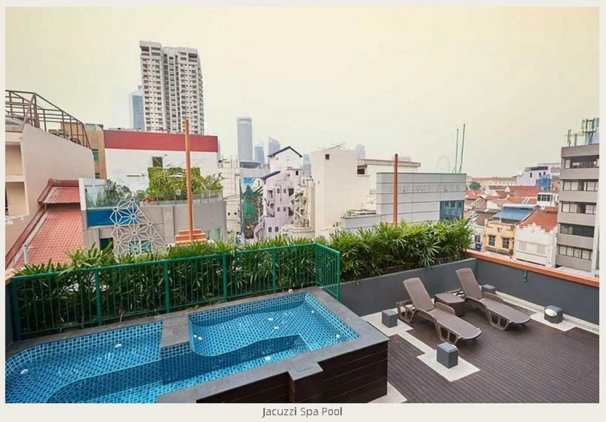 Balcony/Terrace in Hotel Bencoolen at Hong Kong Street