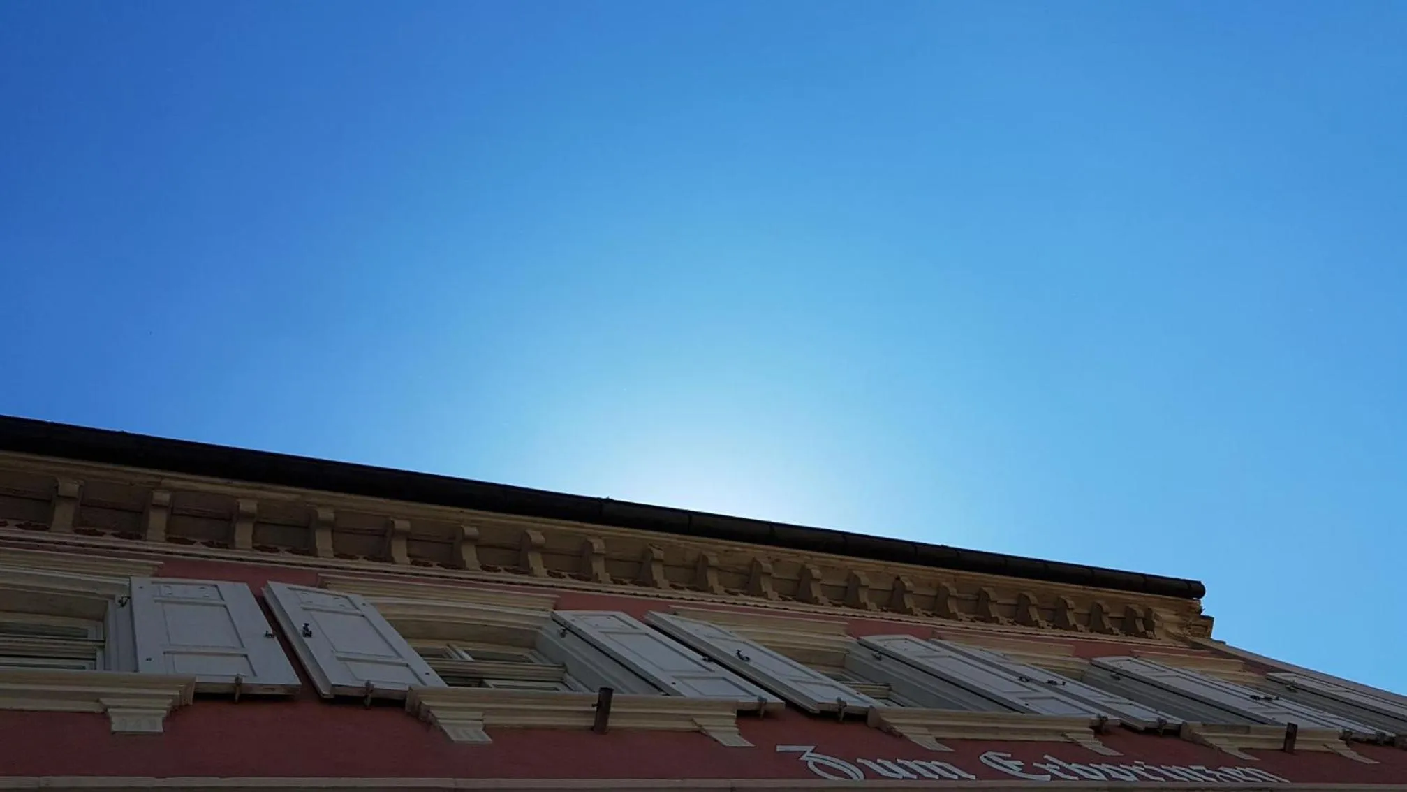 Property building in Hotel Restaurant Erbprinz Walldorf