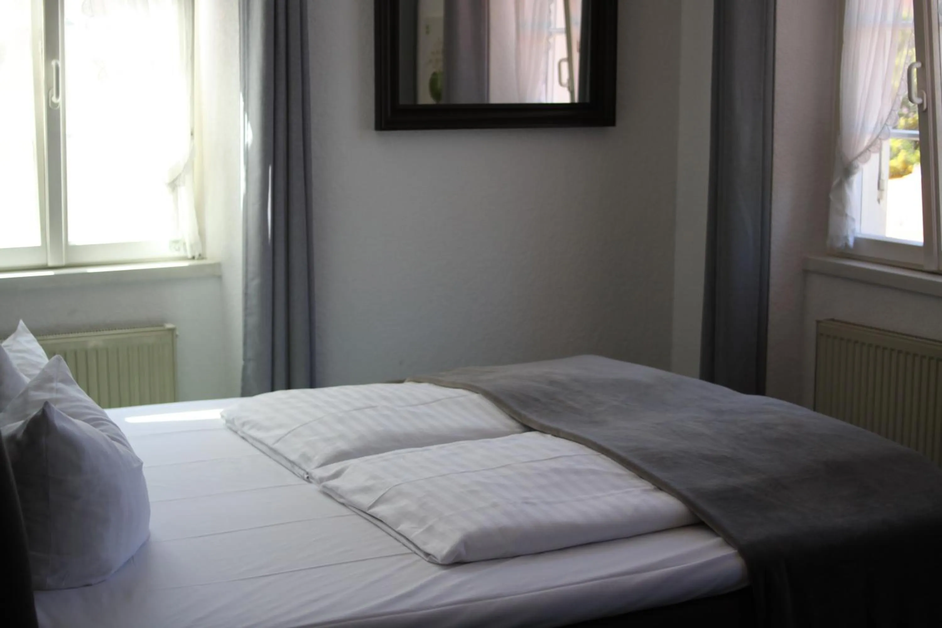 Bed in Hotel Restaurant Erbprinz Walldorf