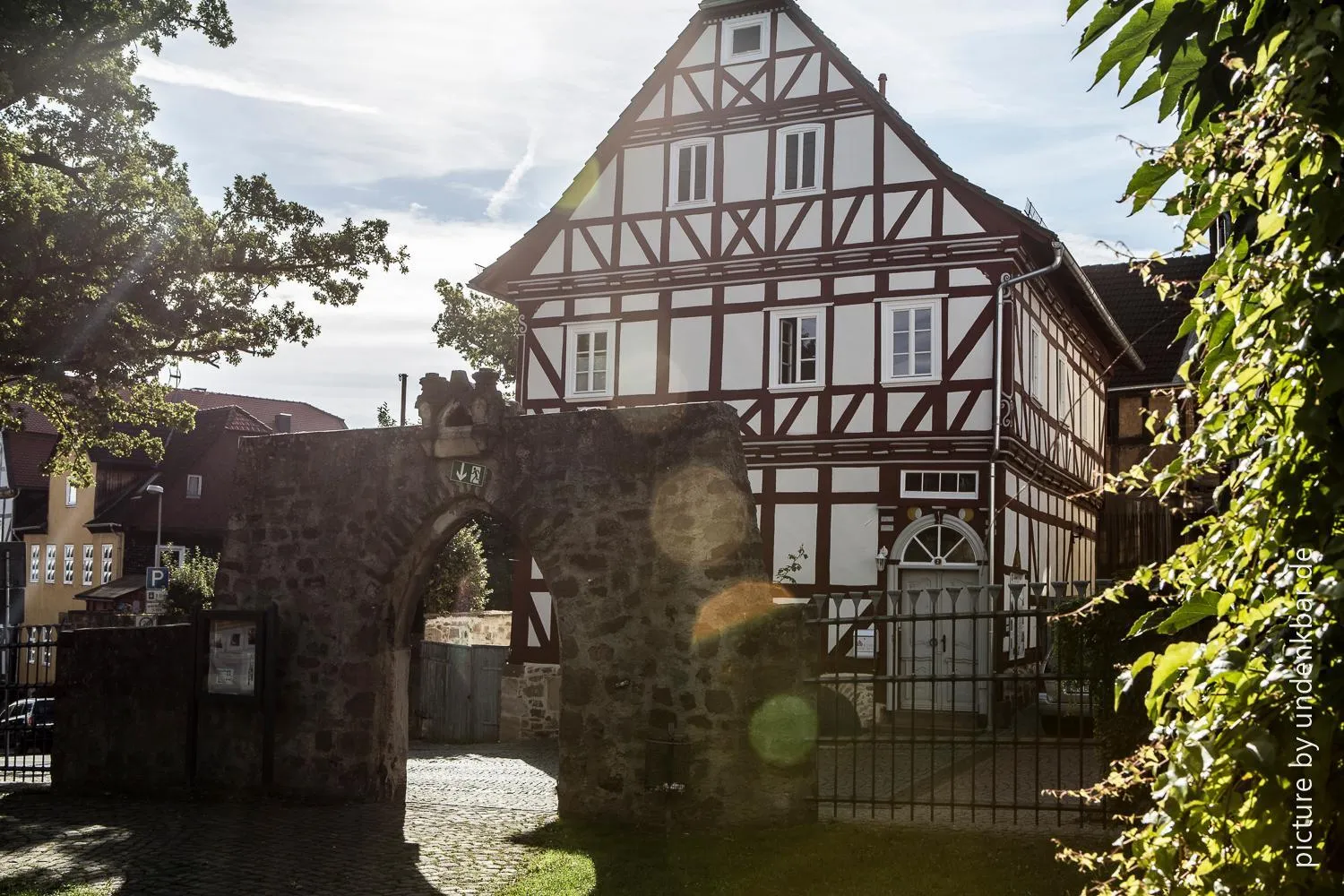 Property building in Altstadthotel Treysa