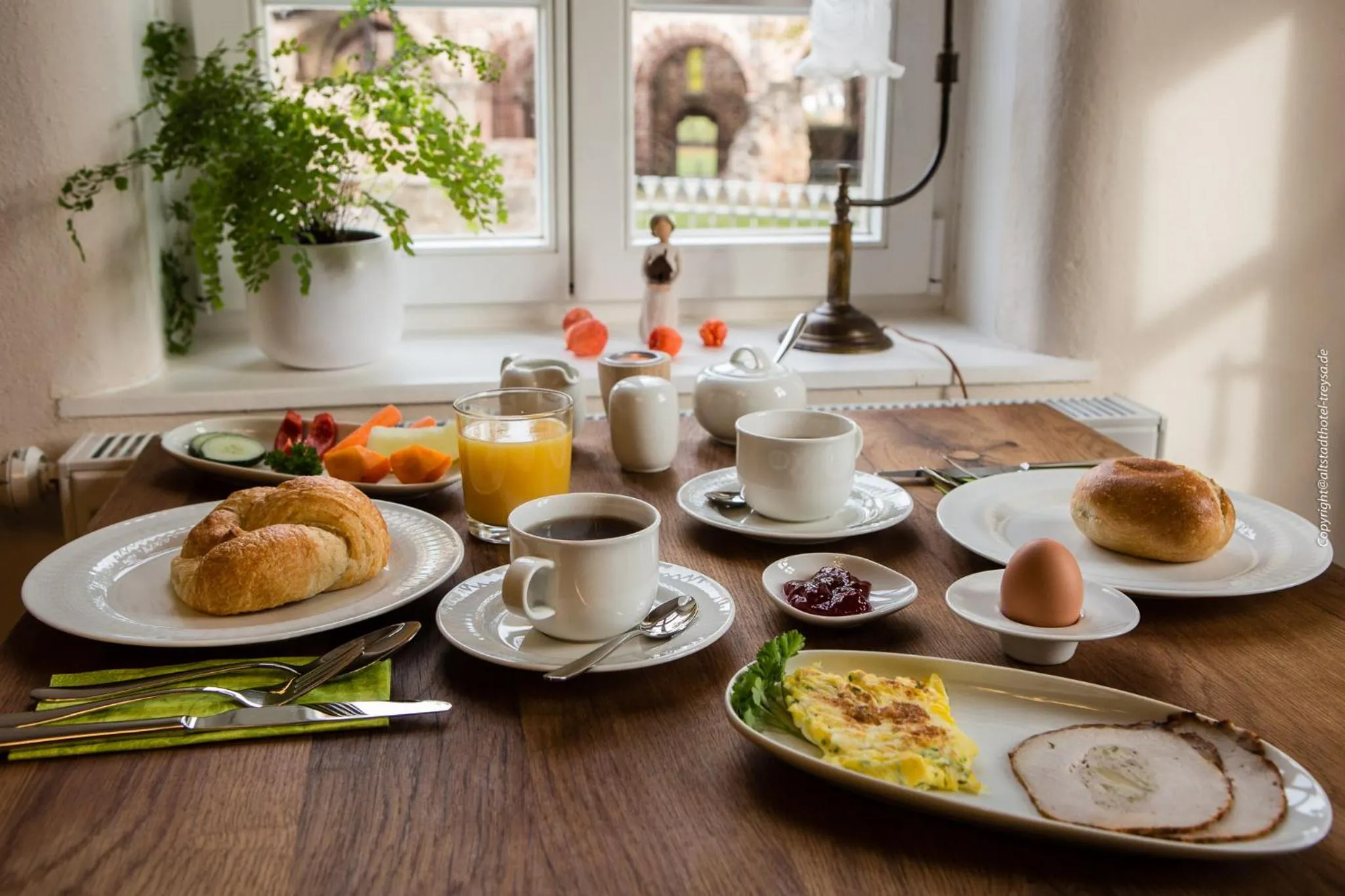 Breakfast in Altstadthotel Treysa