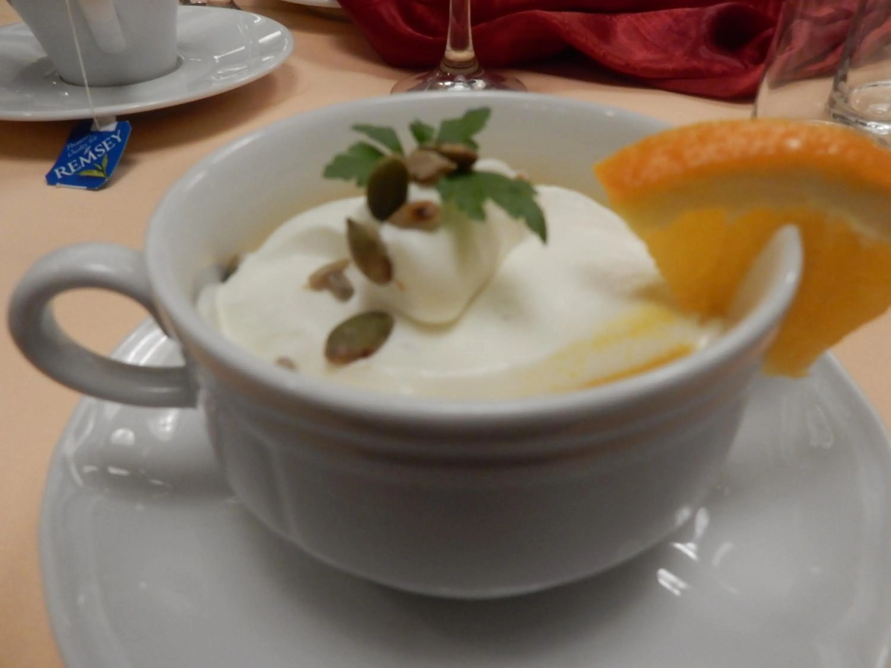 Food close-up in Hotel Korona