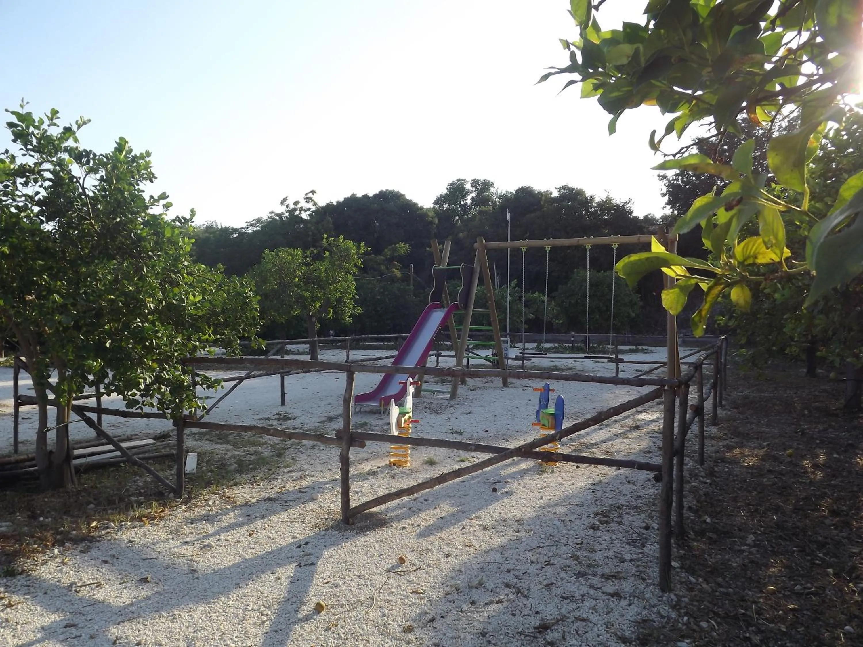 Children play ground in L'Antico Trappeto