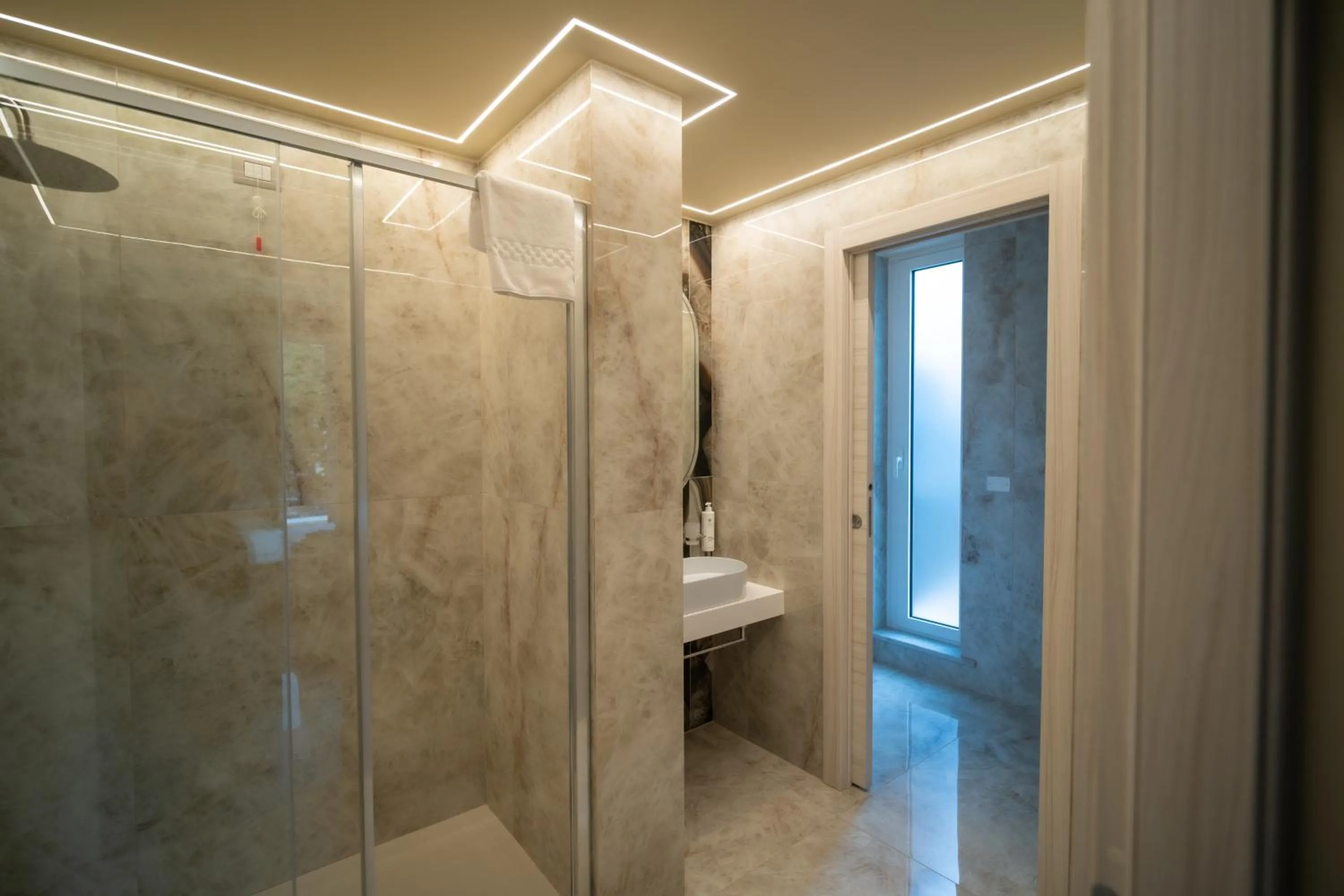 Shower in Dimora Galeno