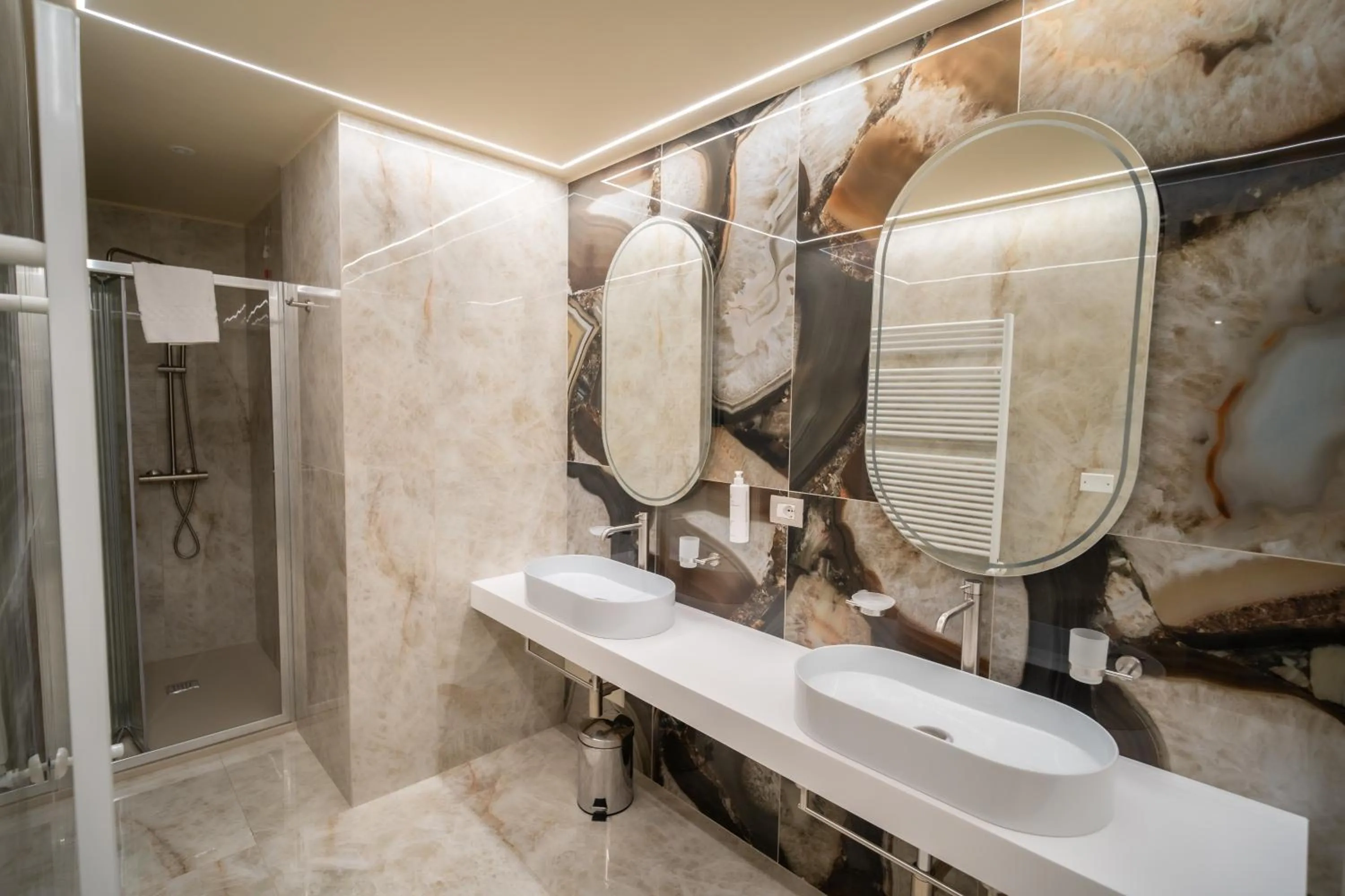 Shower in Dimora Galeno