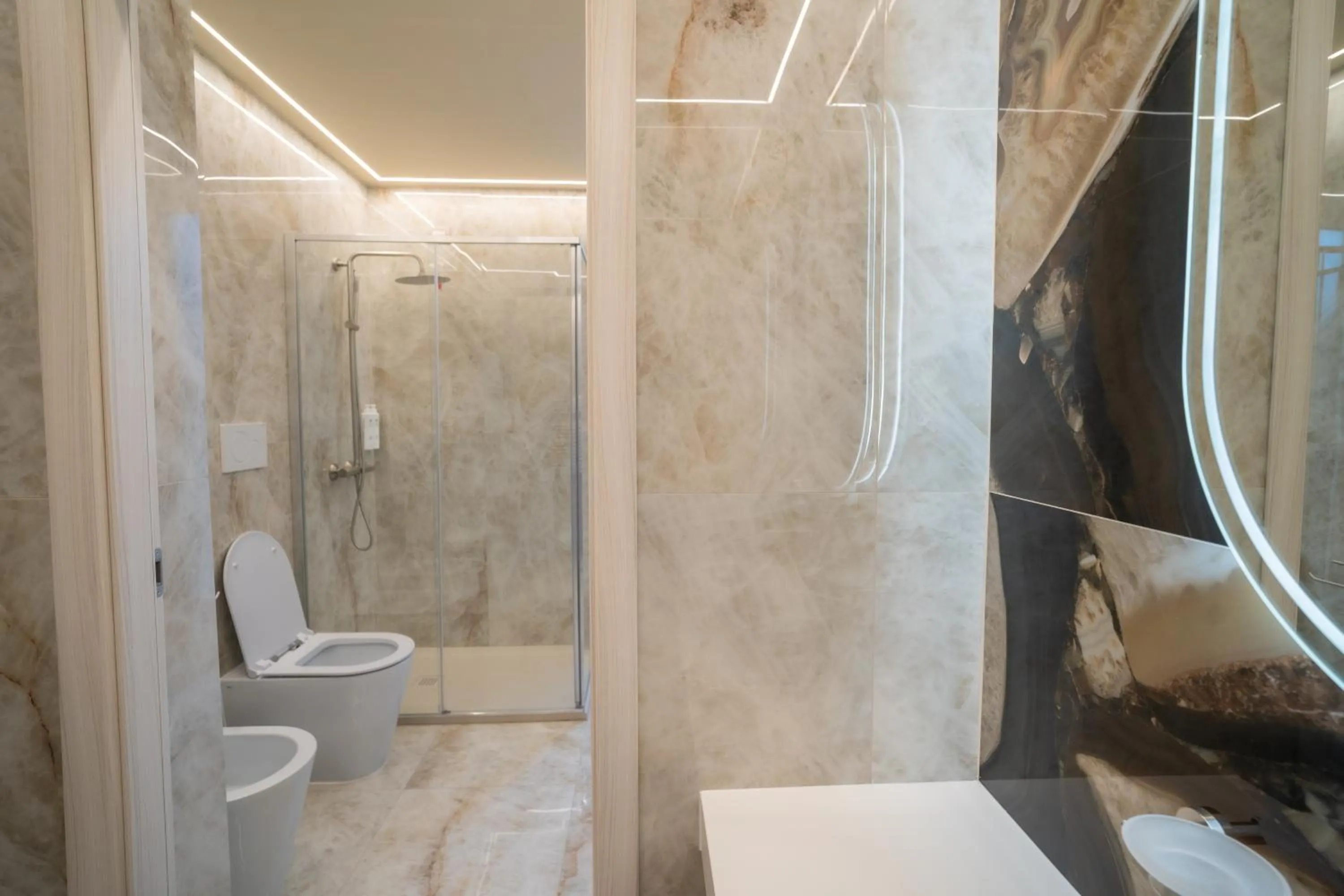 Shower in Dimora Galeno