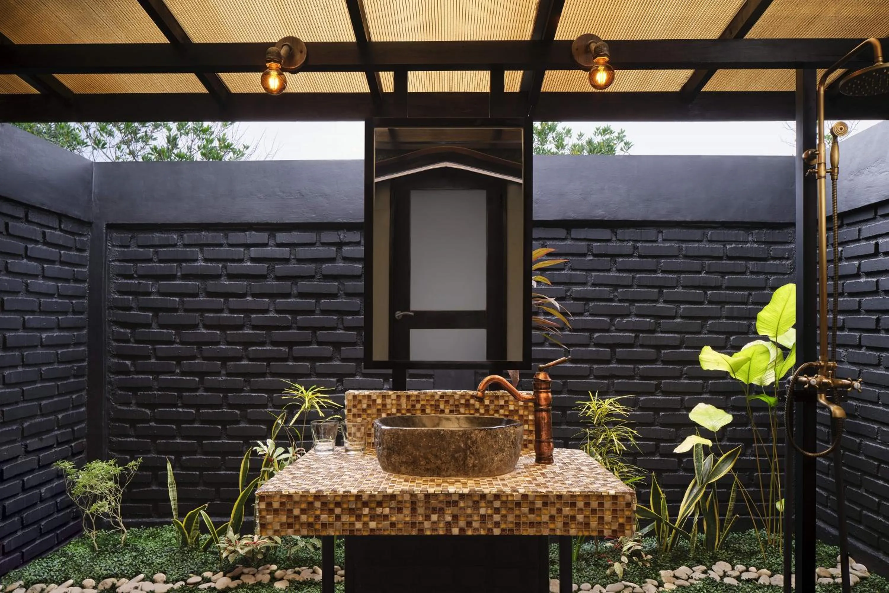 Shower in Natra Bintan, a Tribute Portfolio Resort