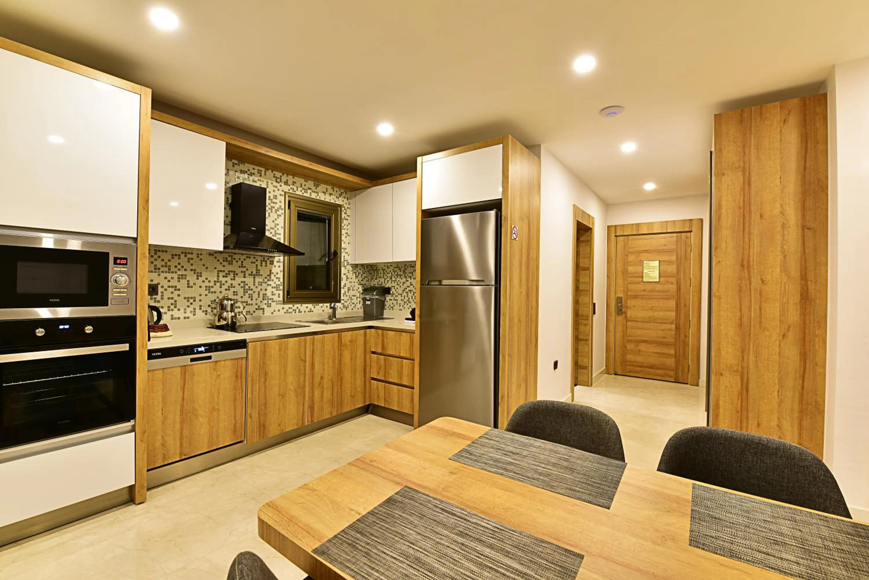 Kitchen or kitchenette in Jasmin Elite Residence & SPA
