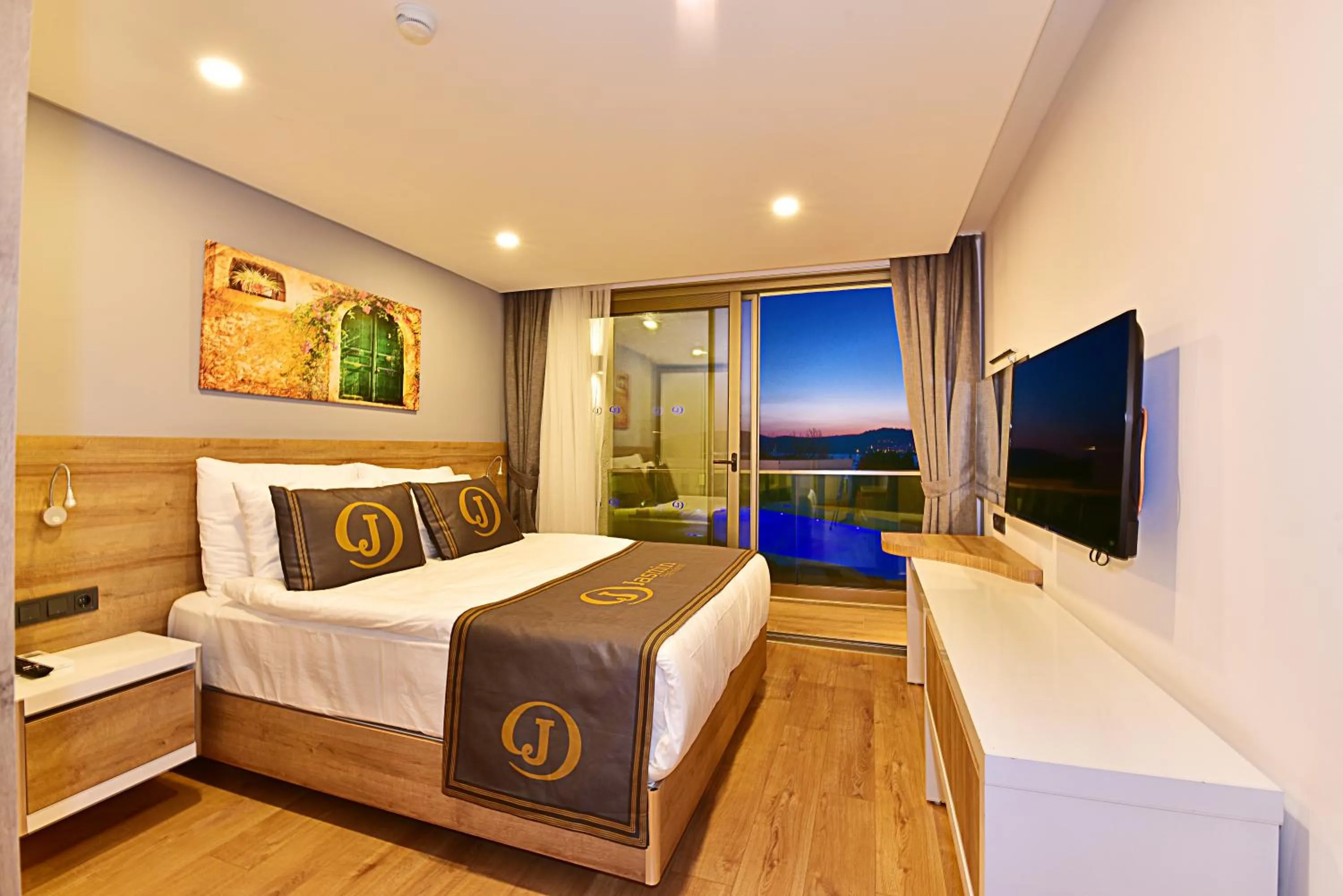 Bed in Jasmin Elite Residence & SPA