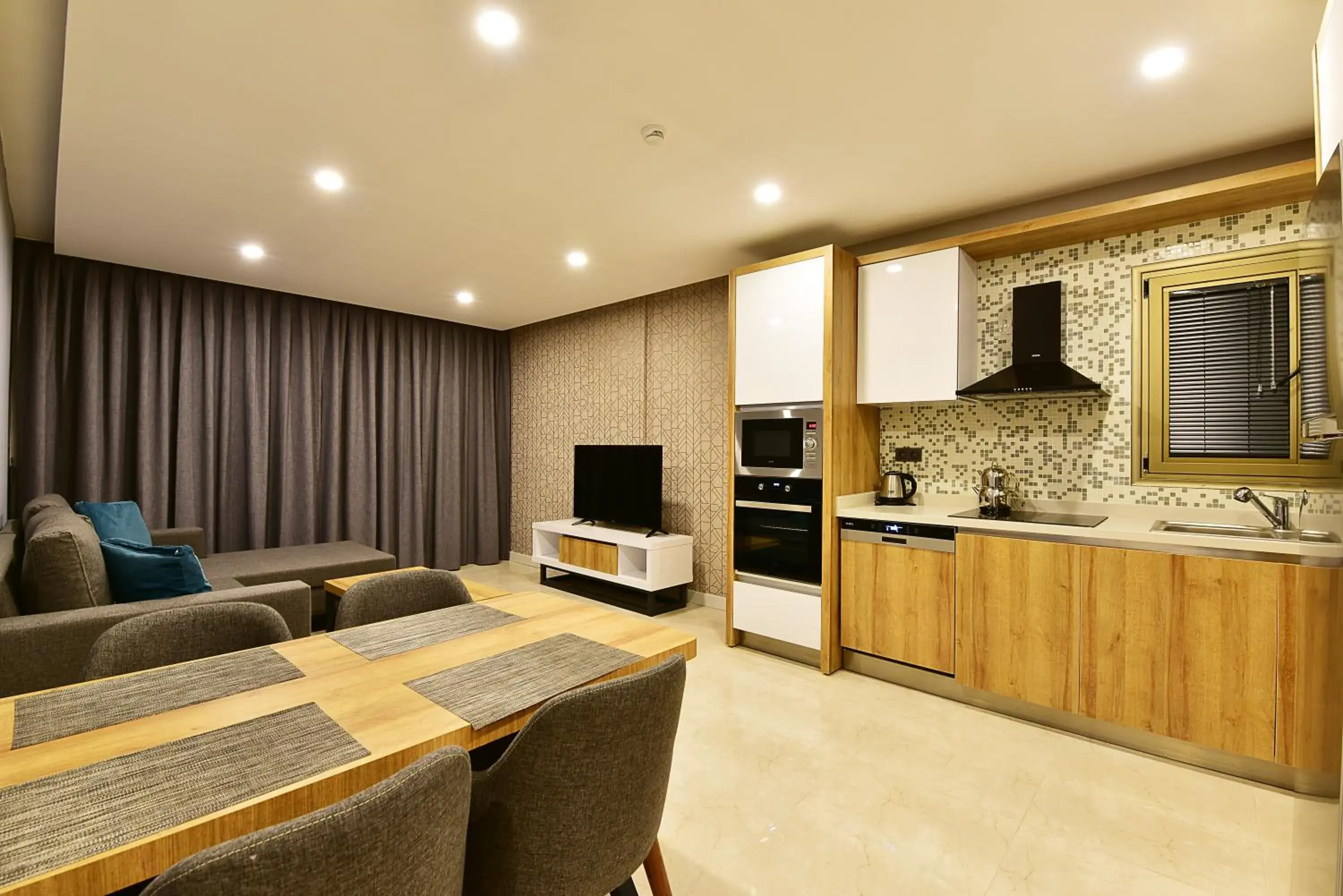 Two-Bedroom Apartment with Garden or Pool View in Jasmin Elite Residence & SPA Two-Bedroom Apartment with Garden or Pool View in Jasmin Elite Residence & SPA