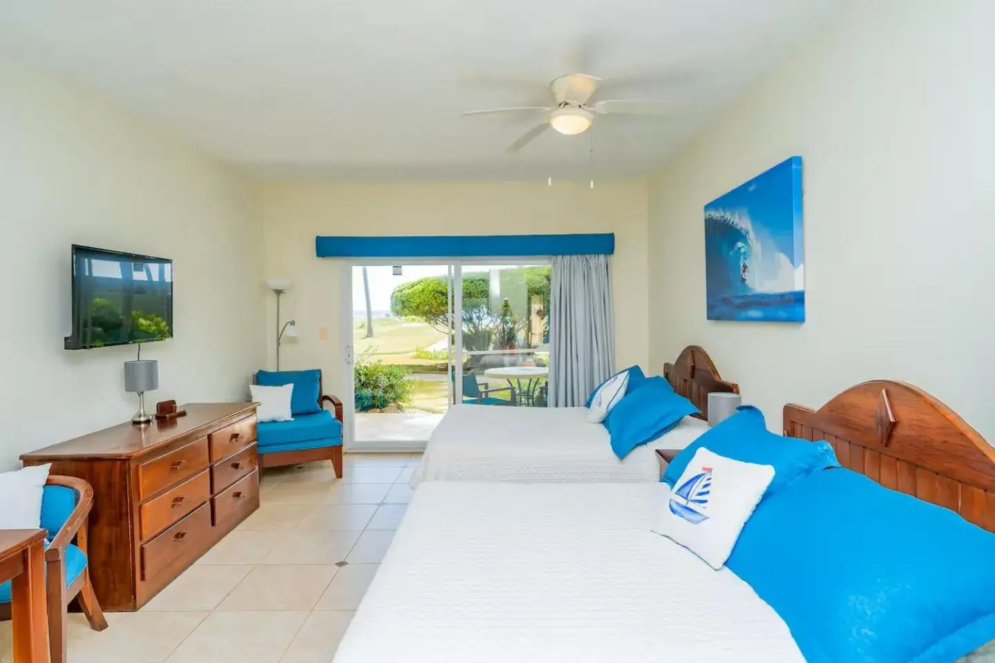 Standard Twin Room with Sea View in Agualina Kite Hotel Standard Twin Room with Sea View in Agualina Kite Hotel