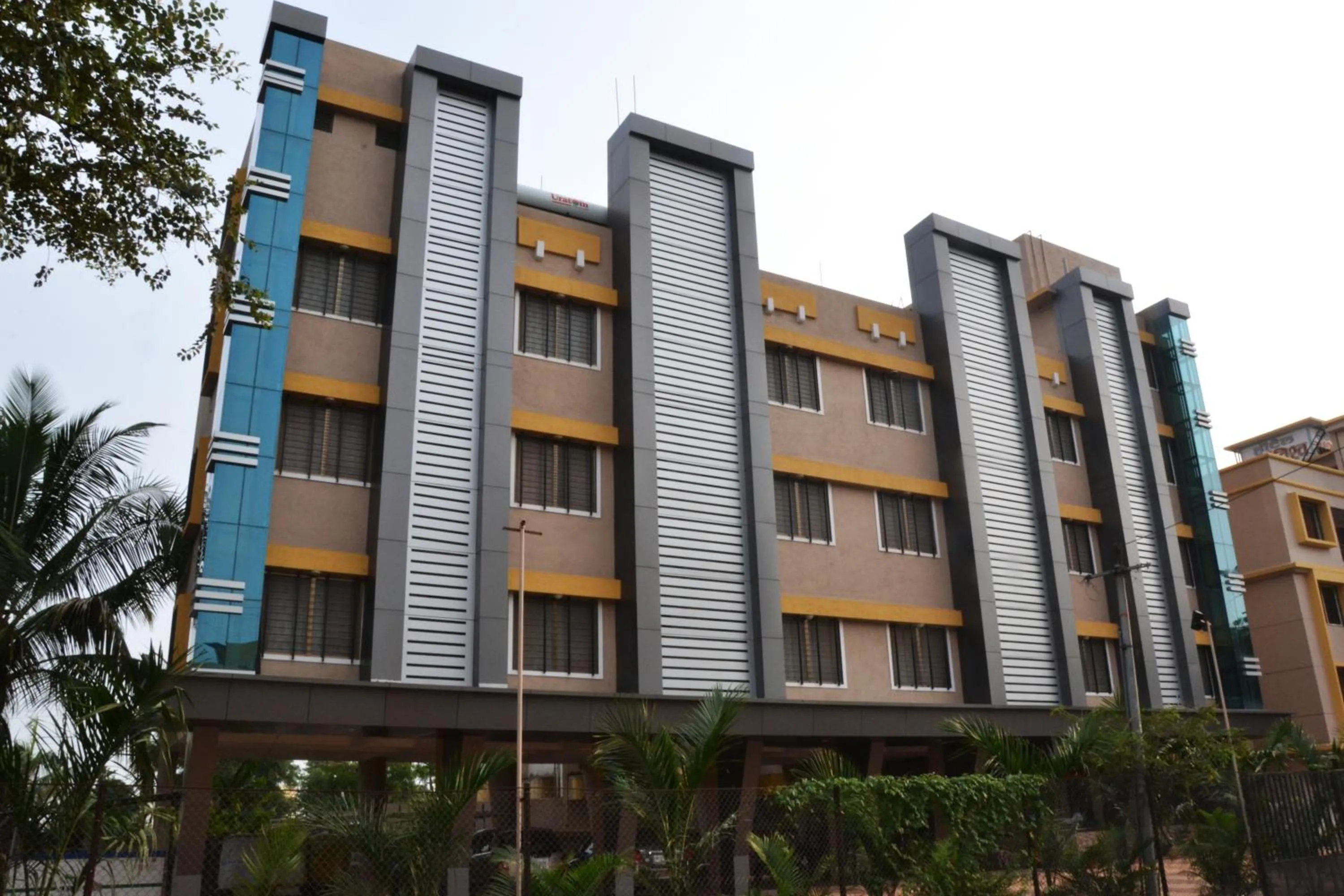 Property building in Hotel Yogiraj