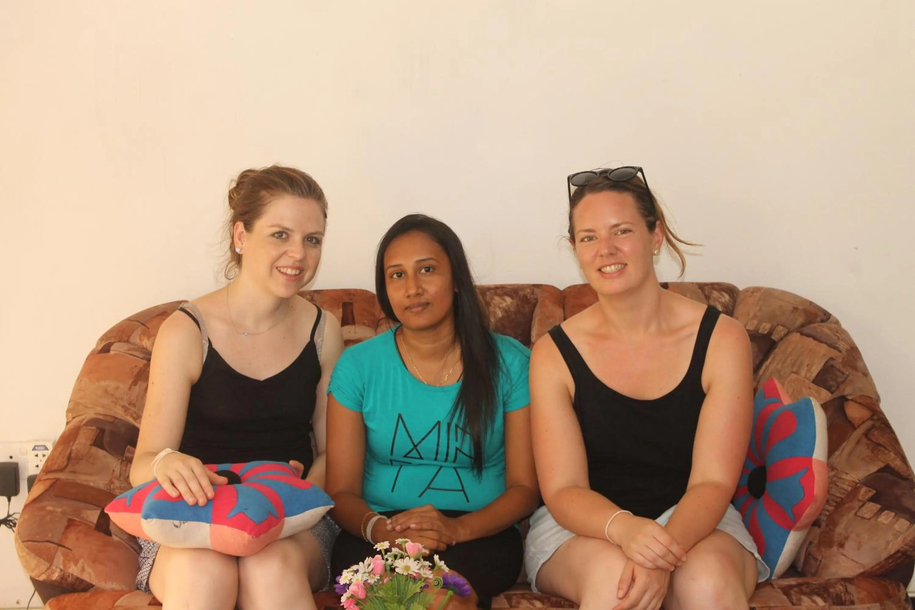 People in Village Star Rest-Mirissa