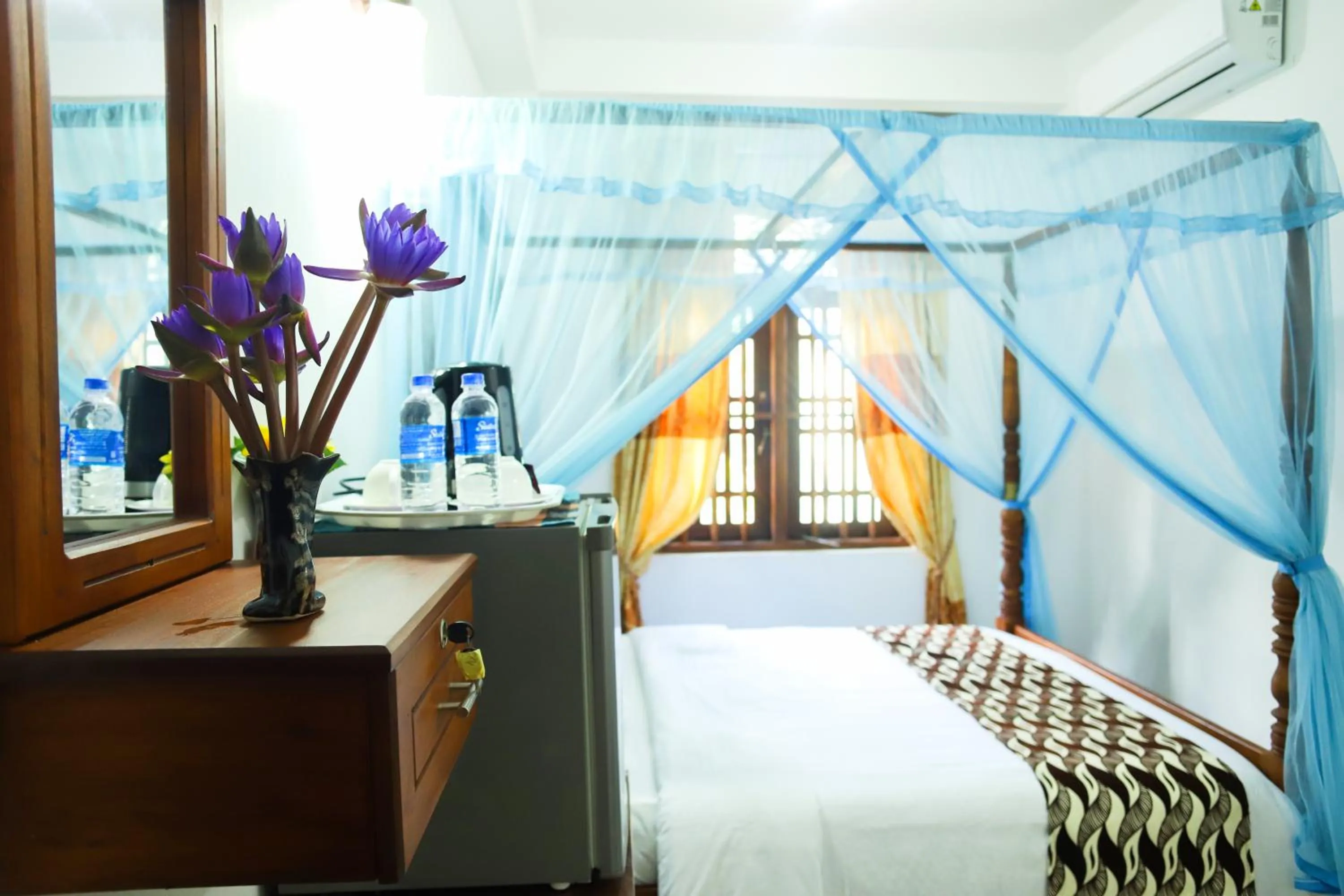 Bed in Village Star Rest-Mirissa