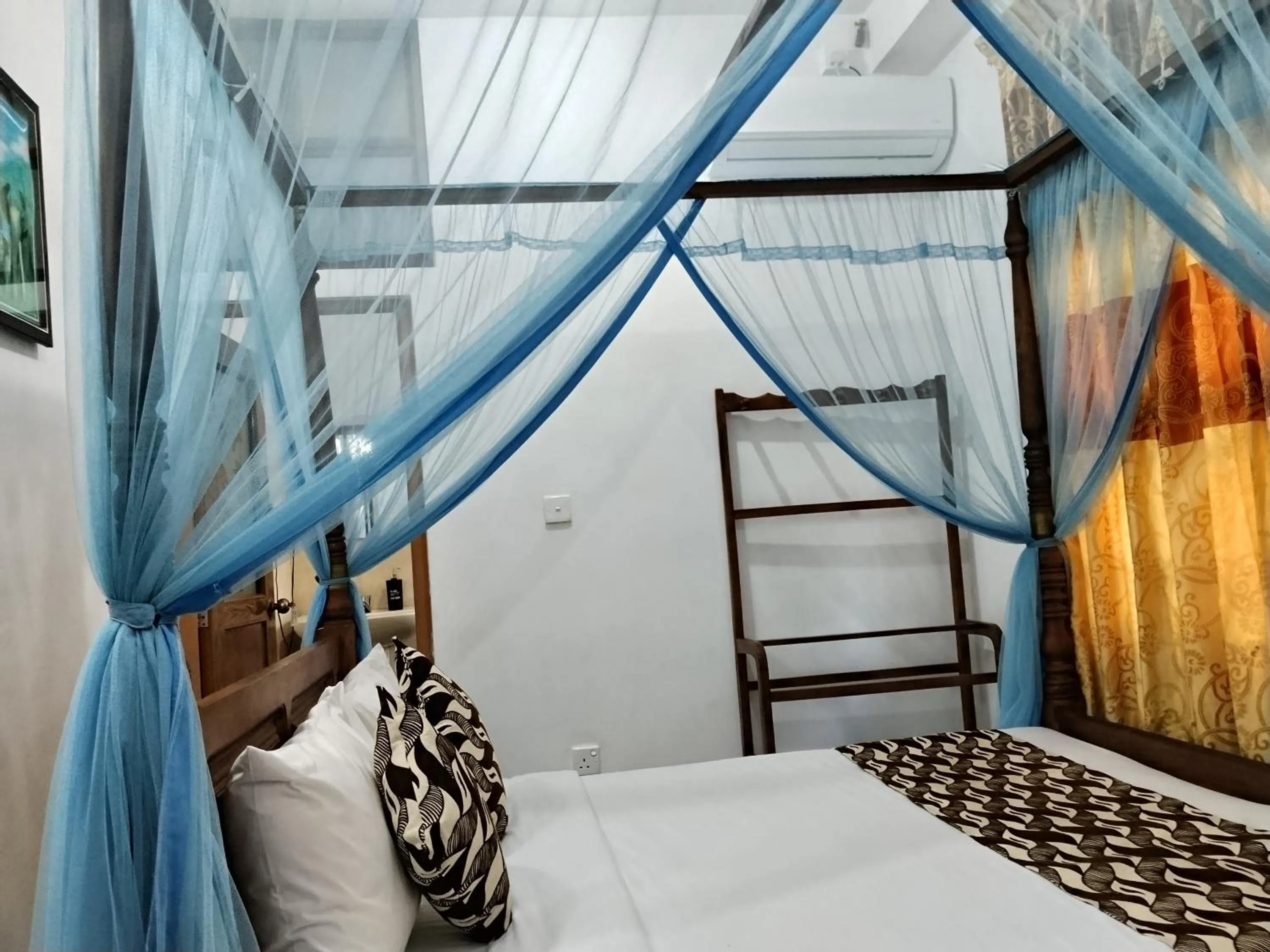 Bedroom, Bed in Village Star Rest-Mirissa