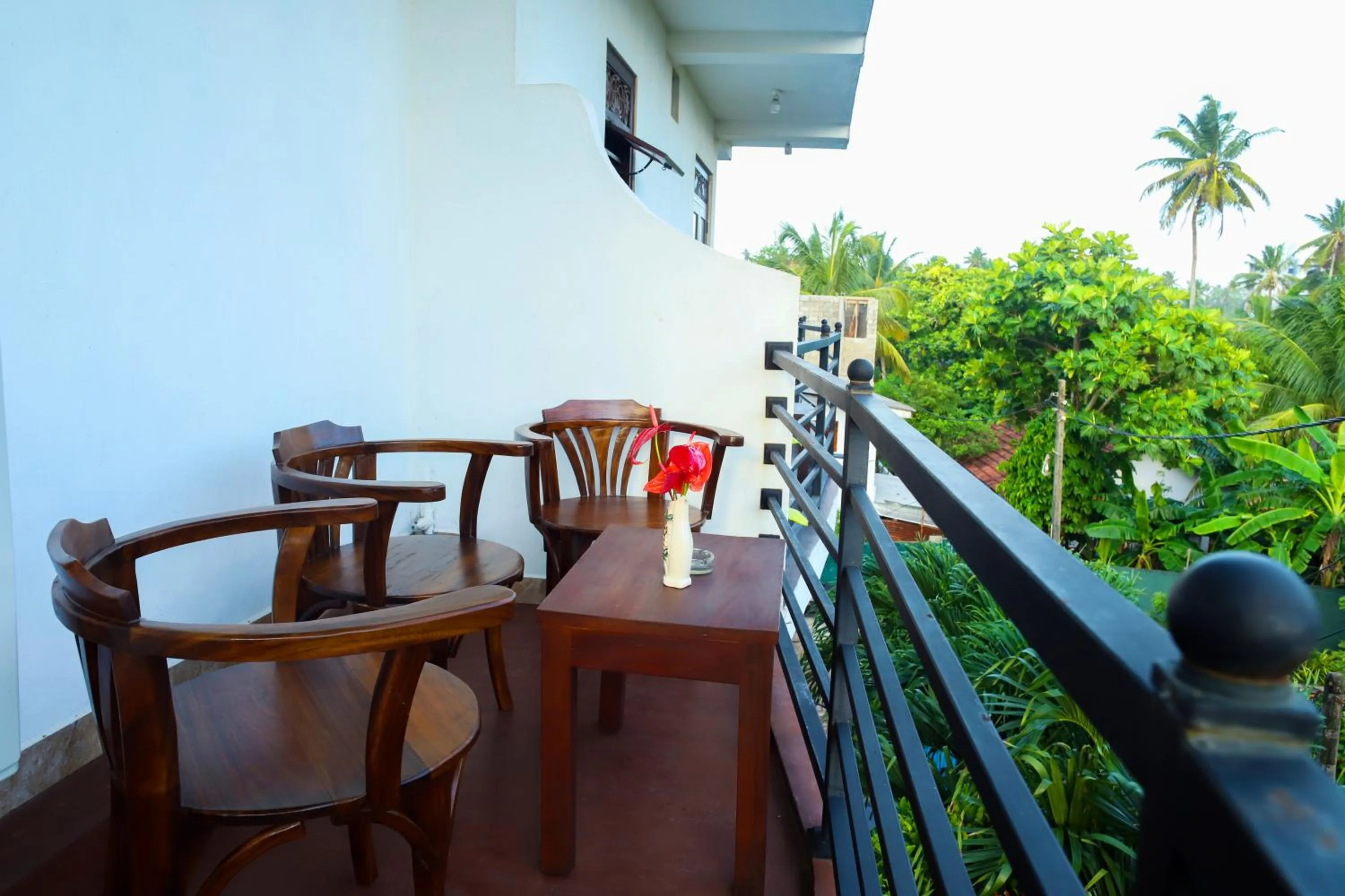 Balcony/Terrace in Village Star Rest-Mirissa